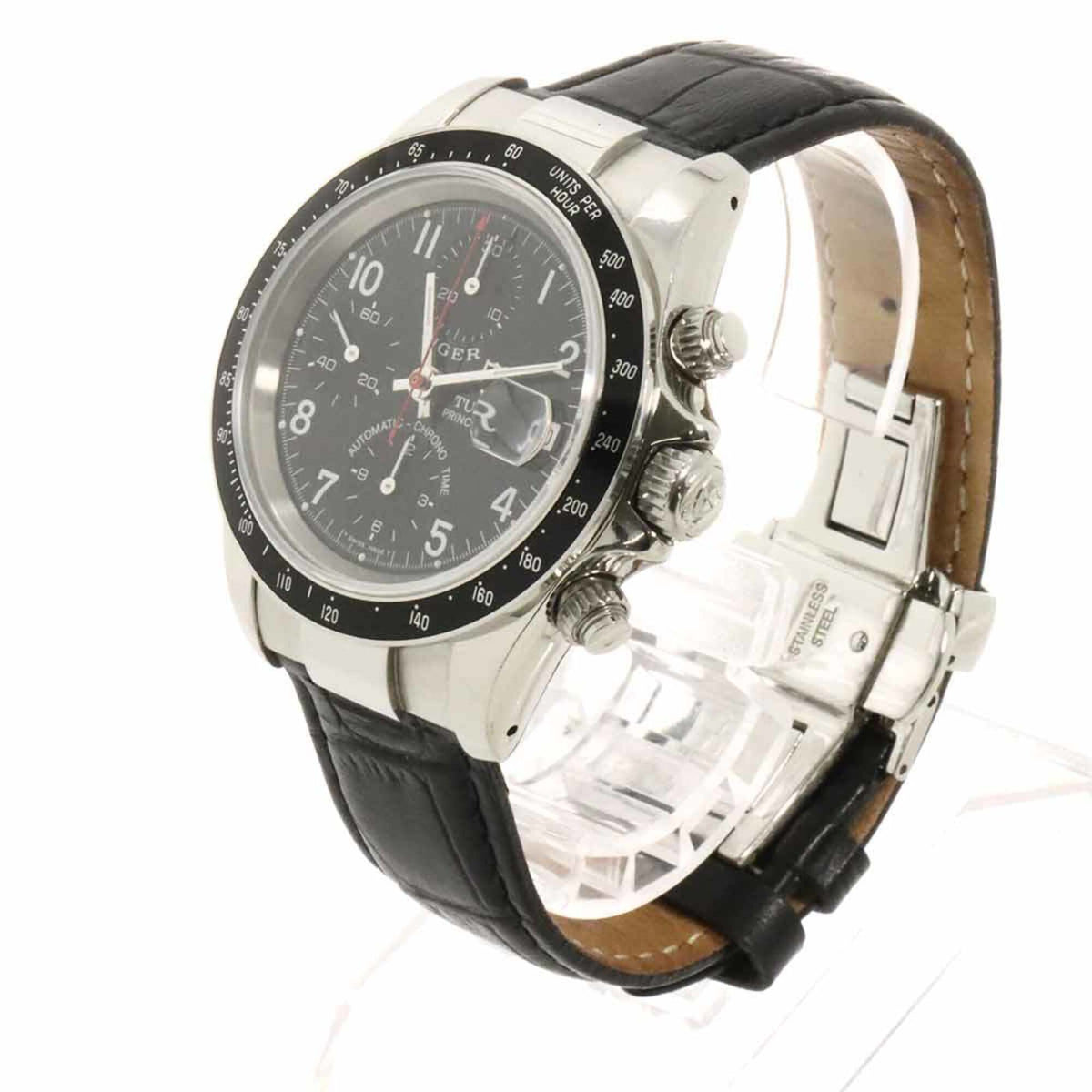 Tudor Chronotime Tiger Prince Date 79260P Noir Cadran 39mm Montre