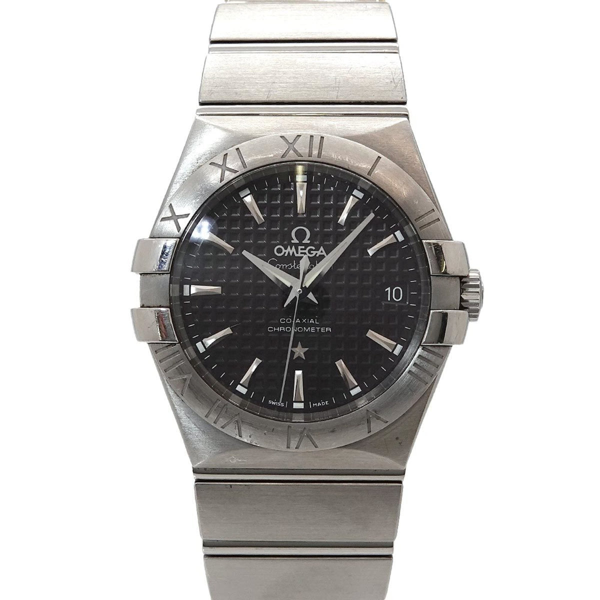 Omega Constellation 123 10 35 20 01 002 Schwarz Zifferblatt 35 mm Uhr