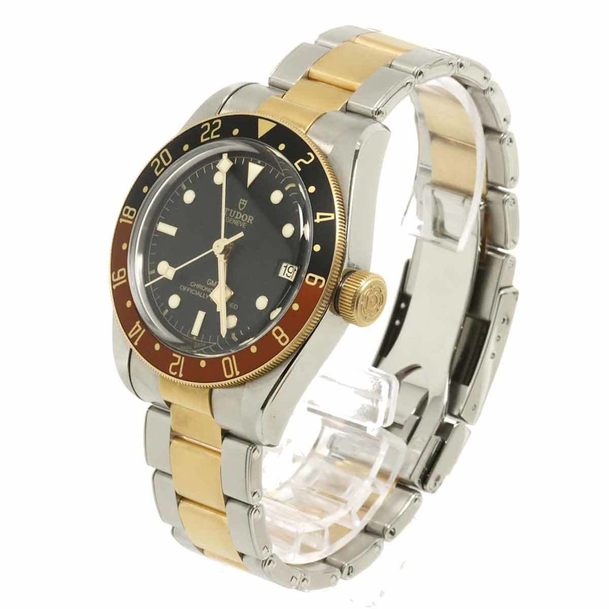 Tudor Black Bay GMT S&G 79833MN Black Dial 41mm Watch