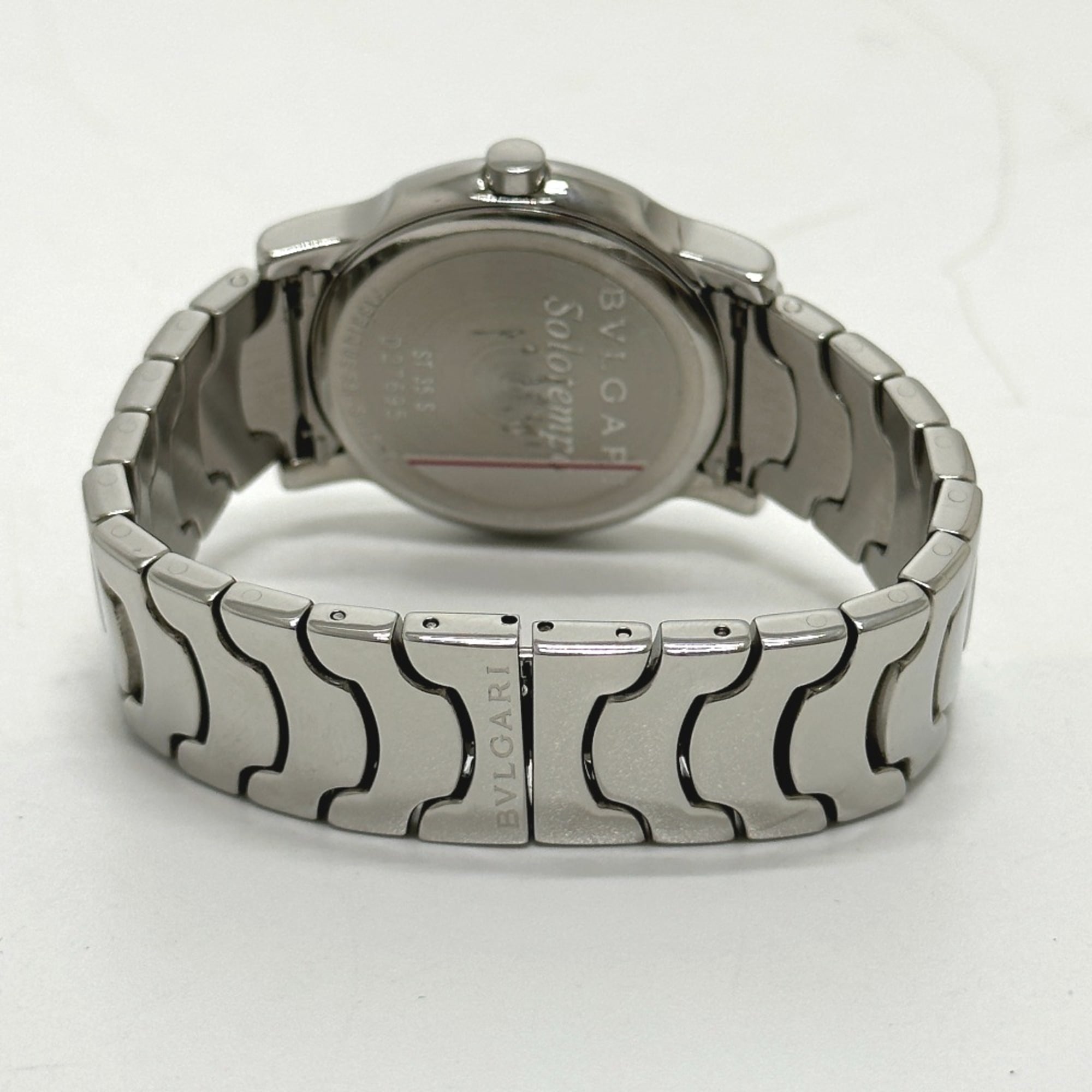 Bulgari Solotempo ST35S White Dial 34mm Watch