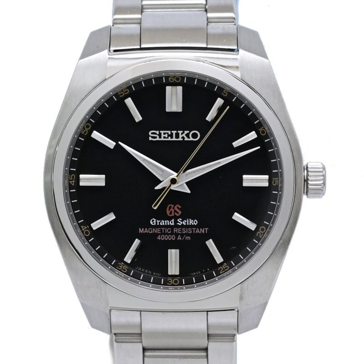 Grand Seiko Grand Seiko 9F Quartz met verbeterde antimagnetische bescherming, gelimiteerde oplage van 500 stuks SBGX089 SBGX089 9F61-0AE0 Zwarte wijzerplaat 39mm Horloge