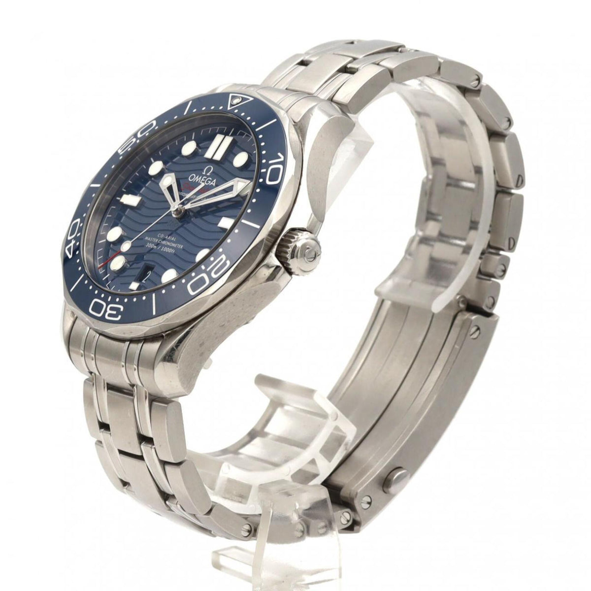 Omega Seamaster Diver 300M 210.30.42.20.03.001 Blue Dial 42mm Watch