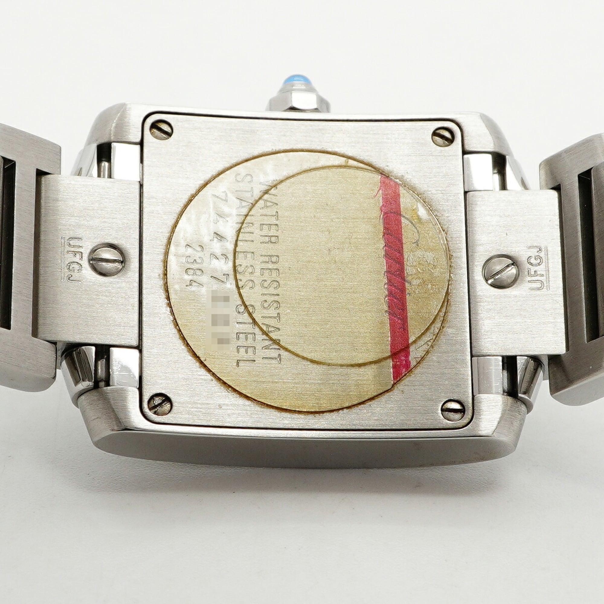 Cartier Tank Française SM W51008Q3 Ivory Dial 20mm Watch