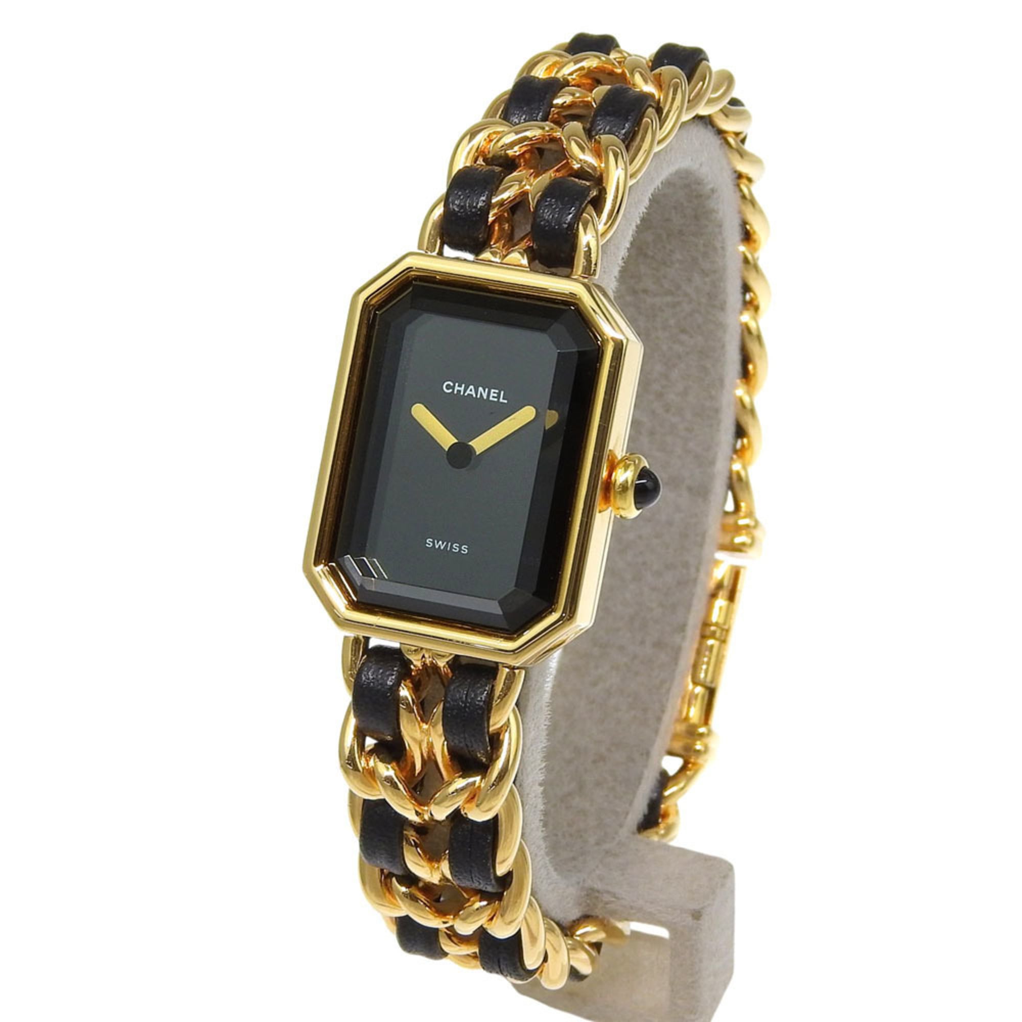 Chanel Premiere H0001 Black Dial 20mm Watch
