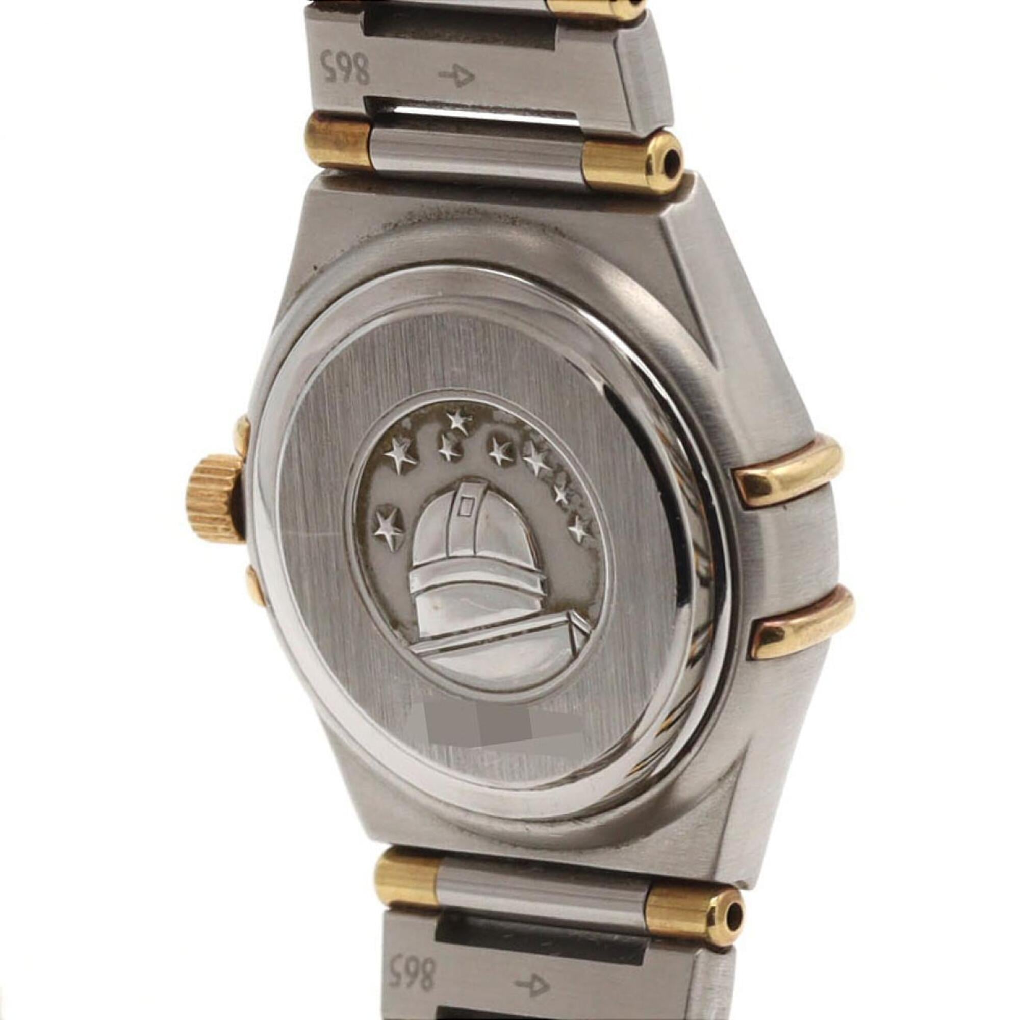 Montre Omega Constellation Mini 1262.1, cadran doré, 22 mm