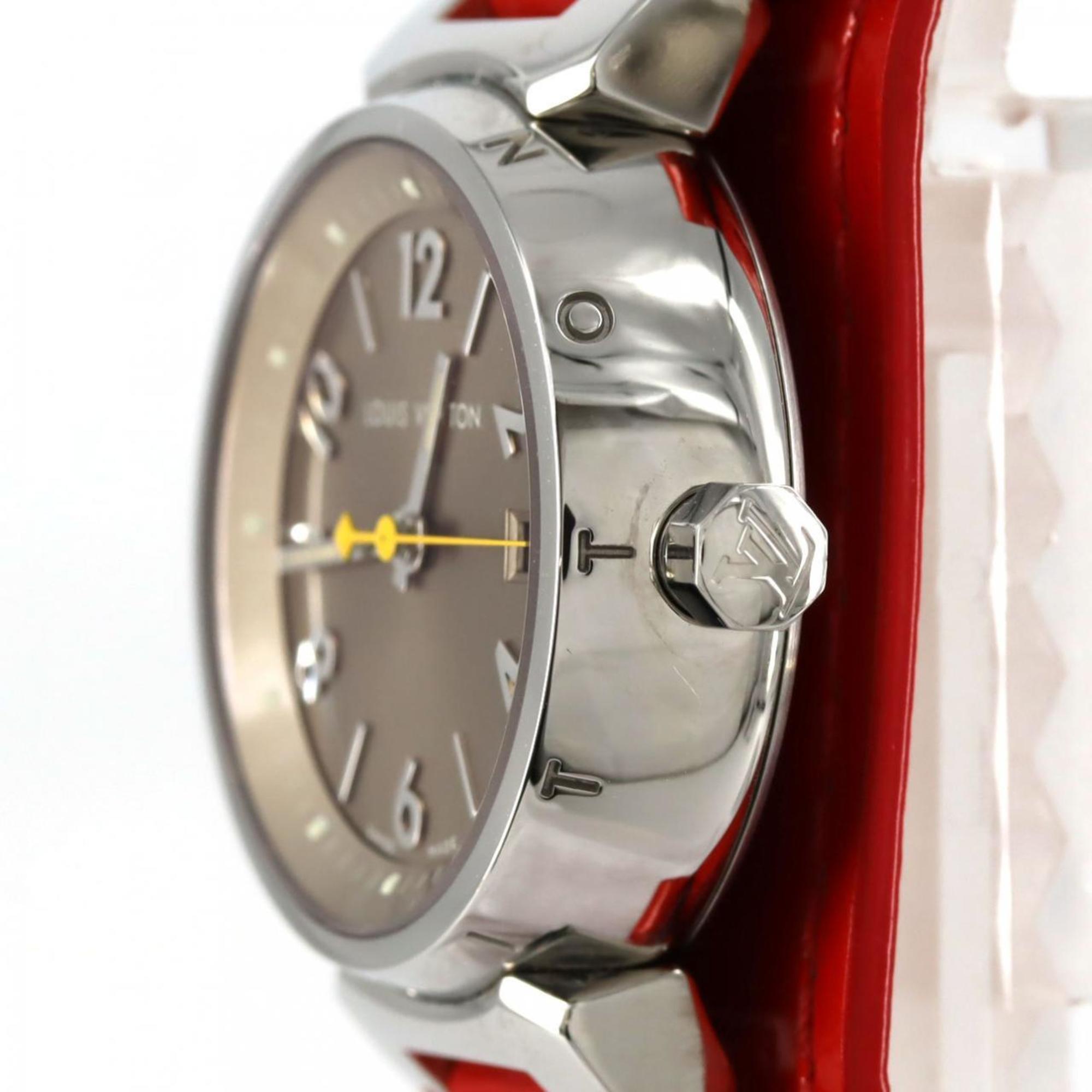Louis Vuitton Tambour Q1212 roestvrijstalen quartzhorloge