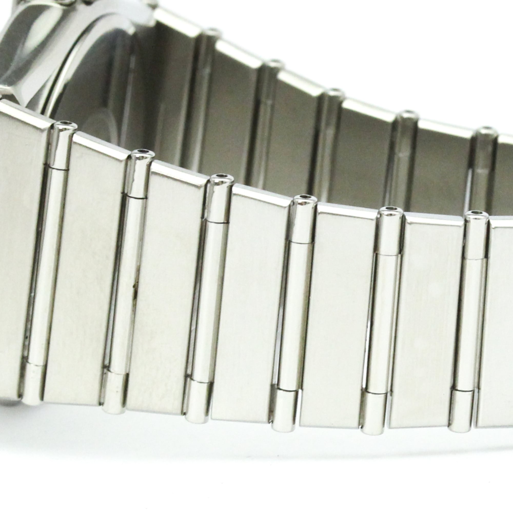 OMEGA Constellation Day Date stalen quartz herenhorloge 396.1070