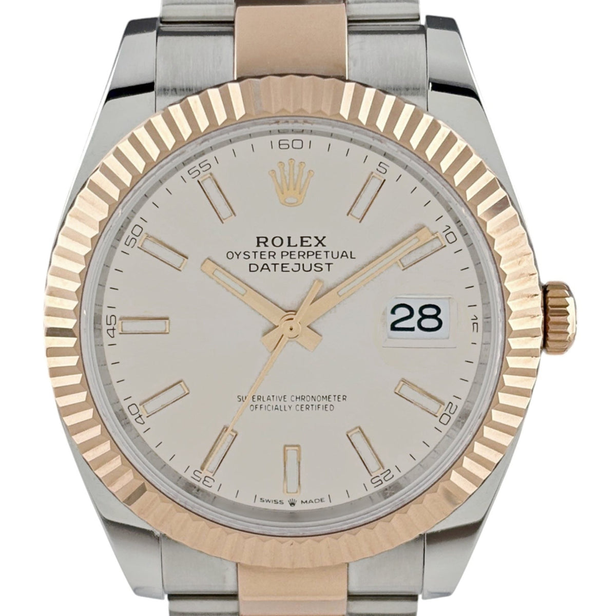 Rolex Datejust 126331 Horloge met wijzerplaat, 41 mm