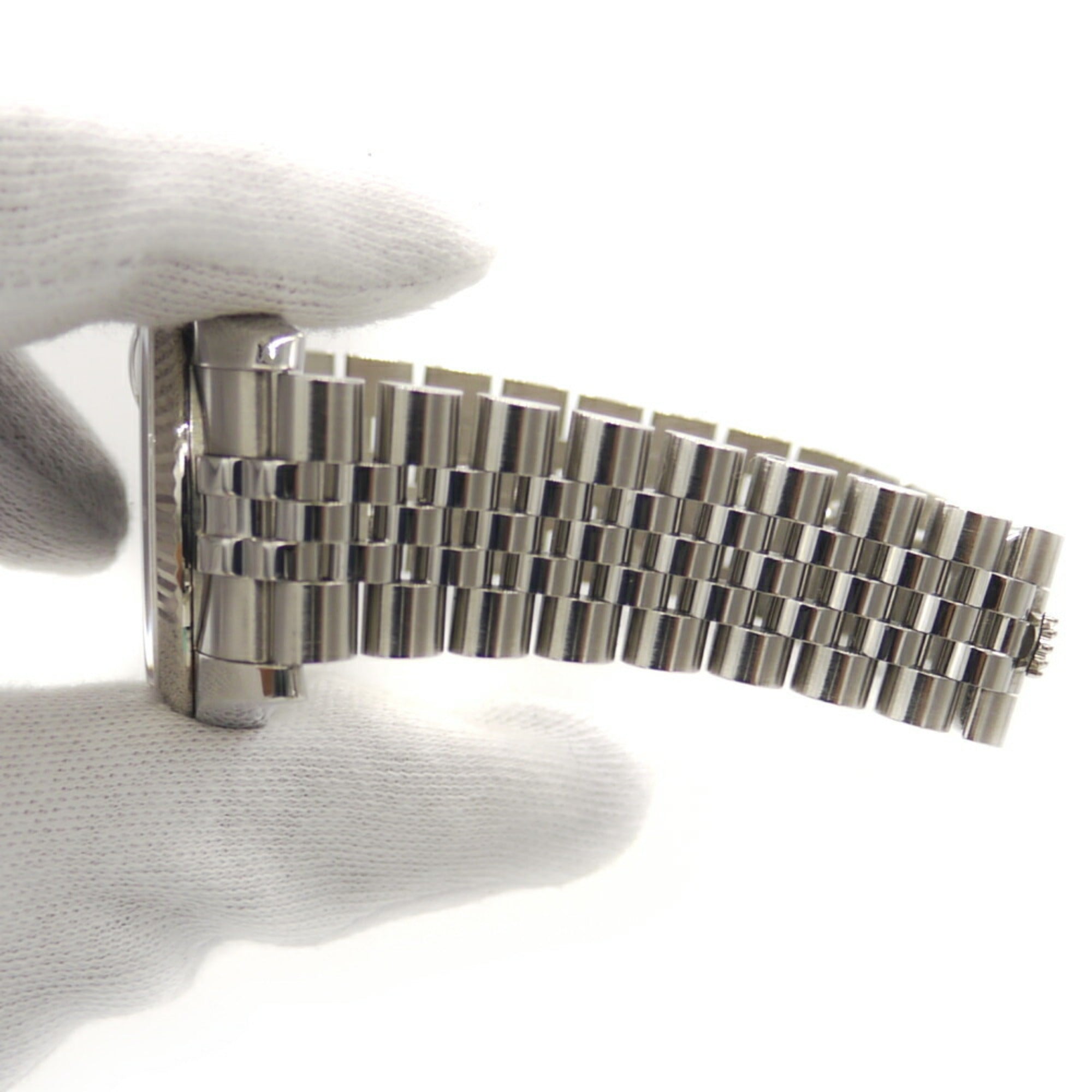 ROLEX Rolex Datejust 10P Diamond 116234G Edelstahl/WeißgoldAutomatik Jubilee-Armband, Zifferblatt im Computer-Design