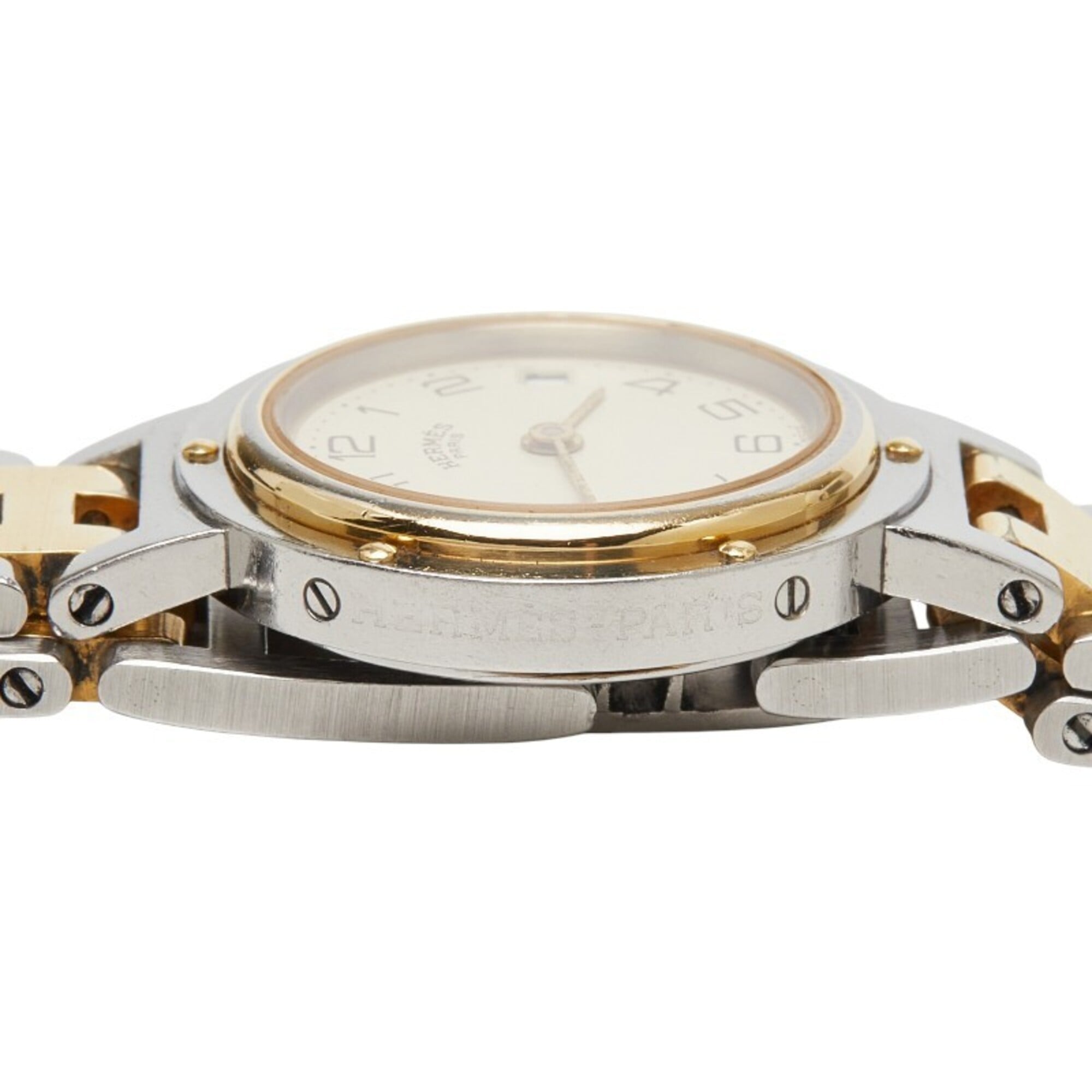 Hermes Clipper CL3.240 Beige Dial 24mm Watch