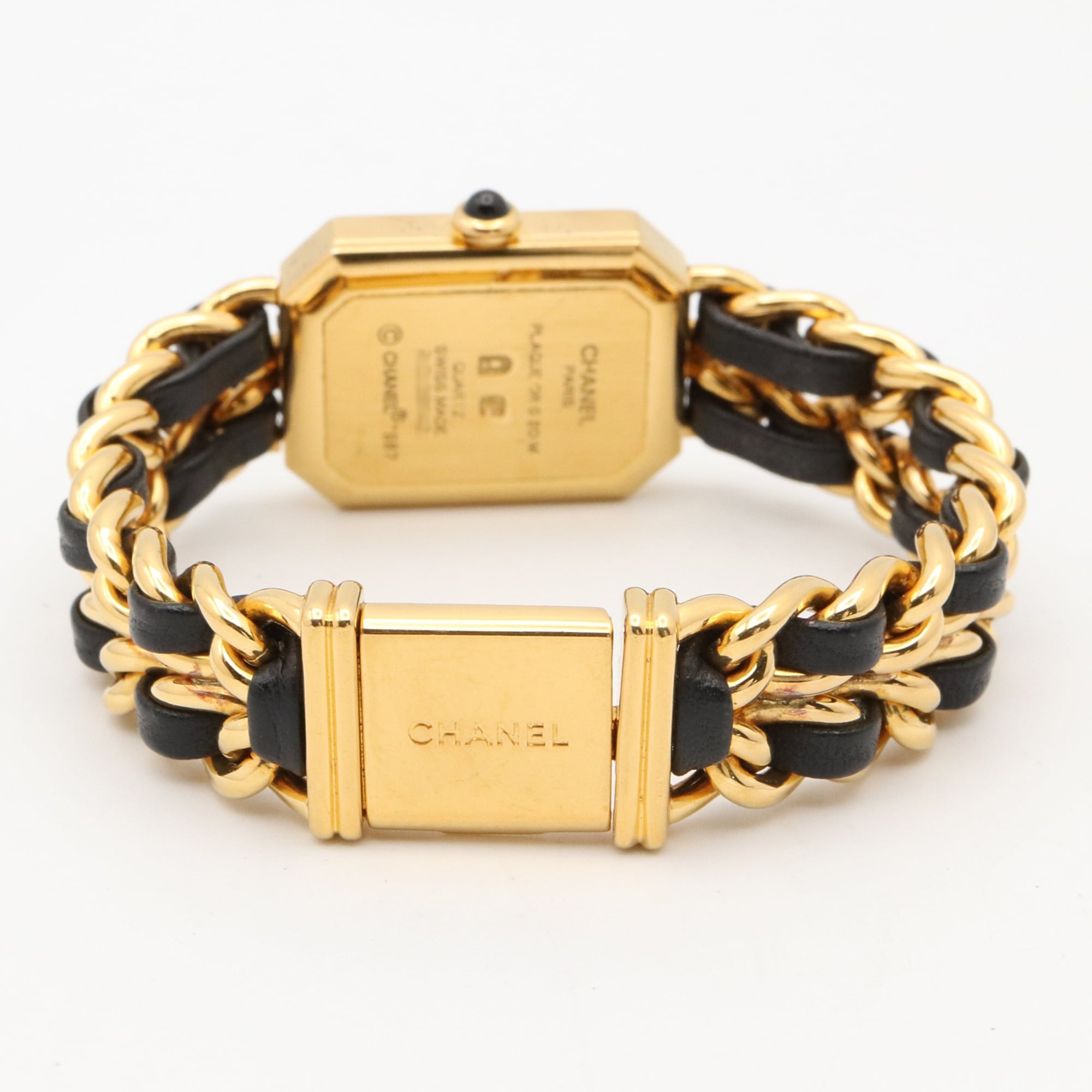 Chanel CHANEL Première S H0001 Black Dial 20mm Watch