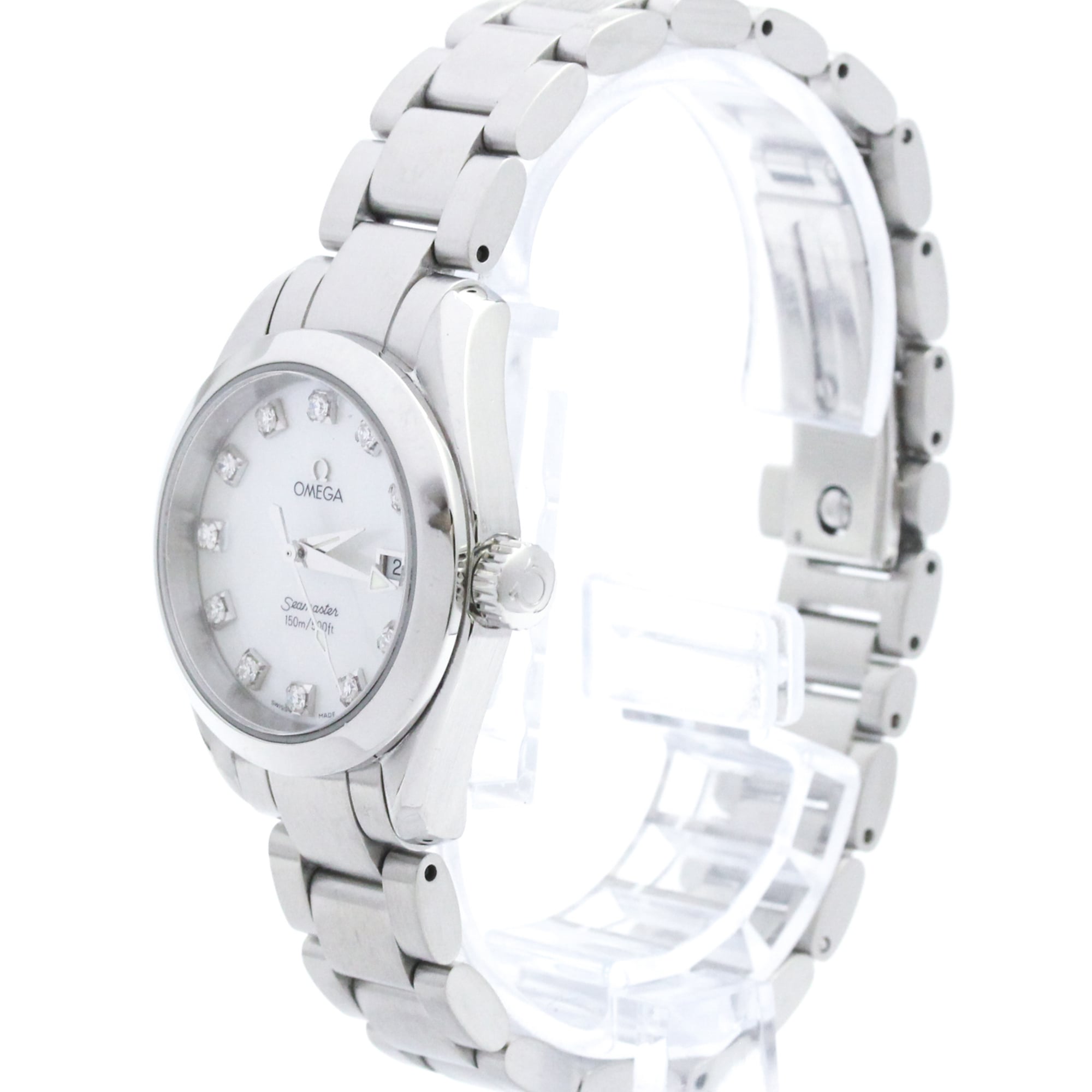 Omega Seamaster 2577.75 White shell Dial 29mm Watch