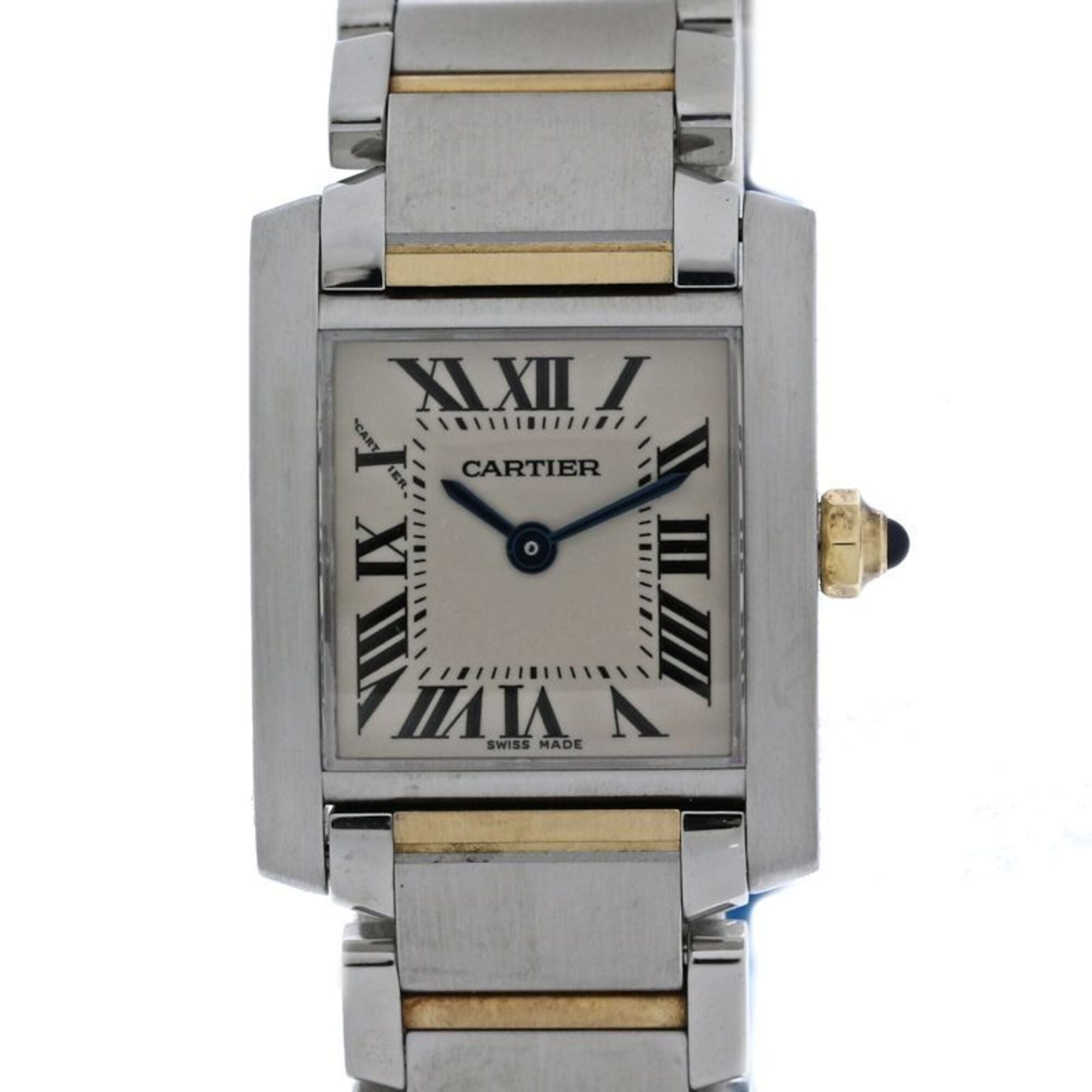 Cartier Tank Francaise W51007Q4 Ivory Dial 20mm Watch