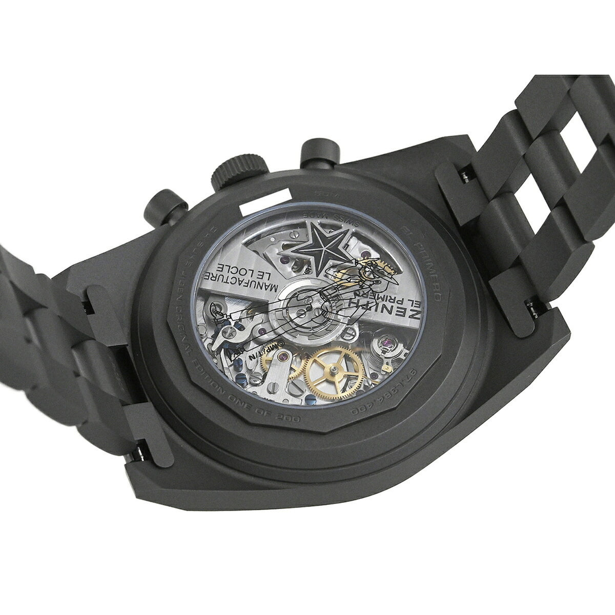 Zenith Chronomaster Revival Lupin III Daisuke Jigen Edition 97.L384.400/04.M384 Beige, Black Dial 37mm Watch