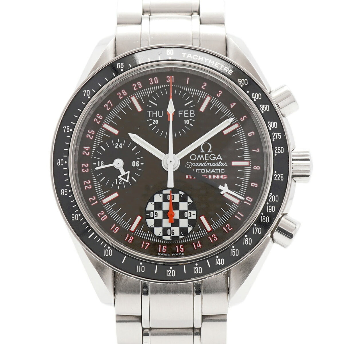 Montre Omega Speedmaster Racing Schumacher 3529.5 Noir, cadran de 38 mm