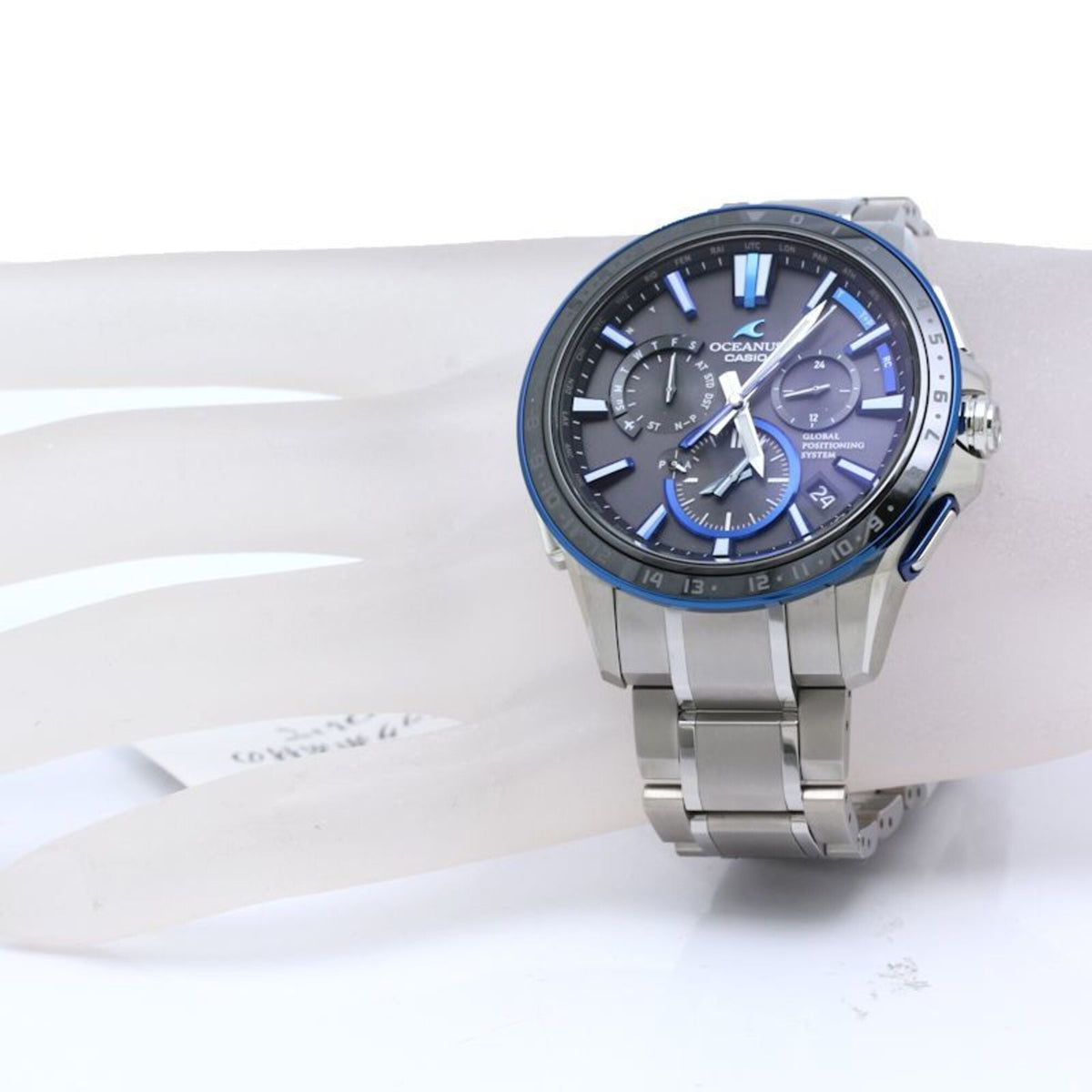 Casio Oceanus OCW-G1200-1AJF Black Dial 44mm Watch
