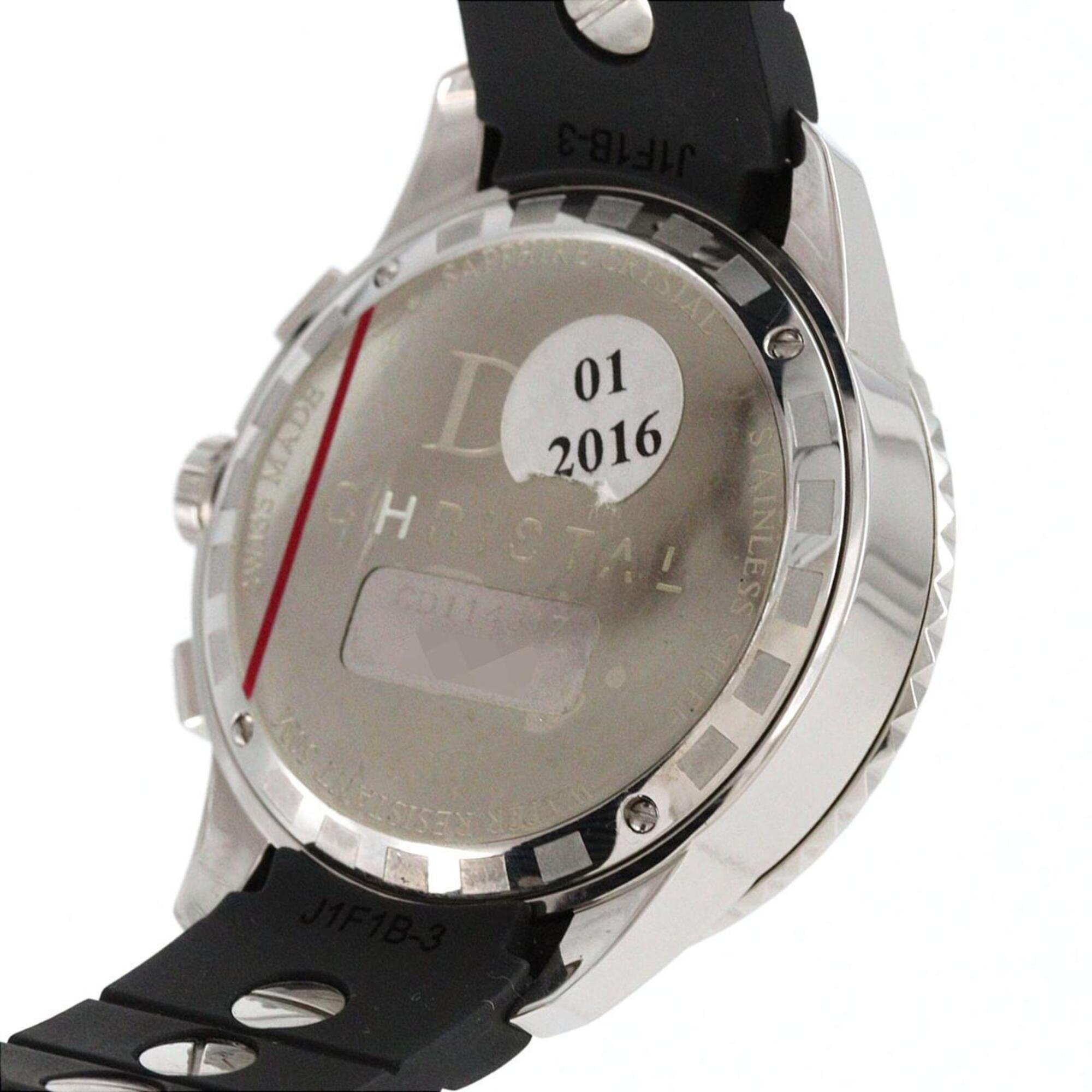 Christian Dior Crystal Chrono CD114317R001 Black Dial 38mm Watch