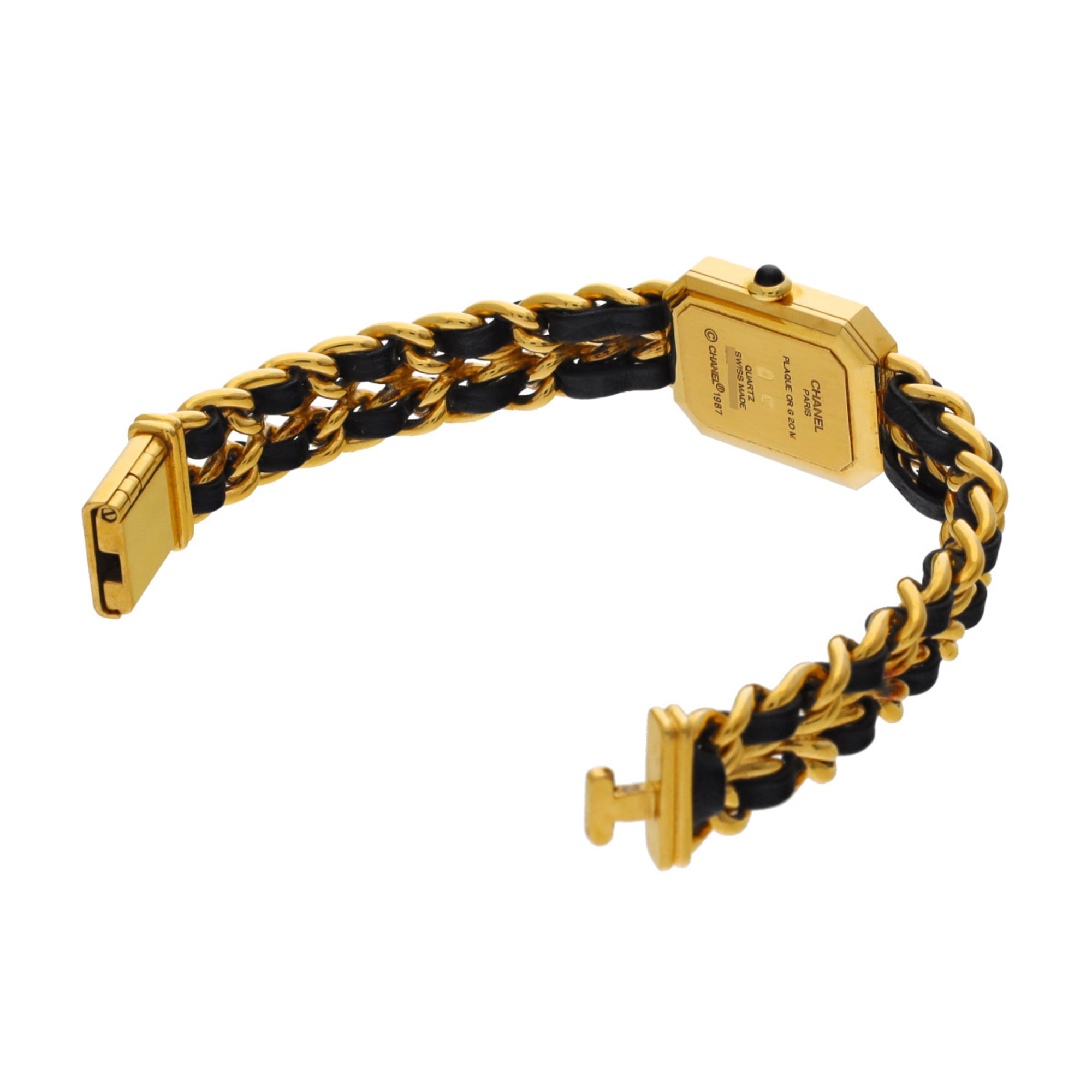 Chanel Premiere Large H0001 Black Dial 20mm Watch