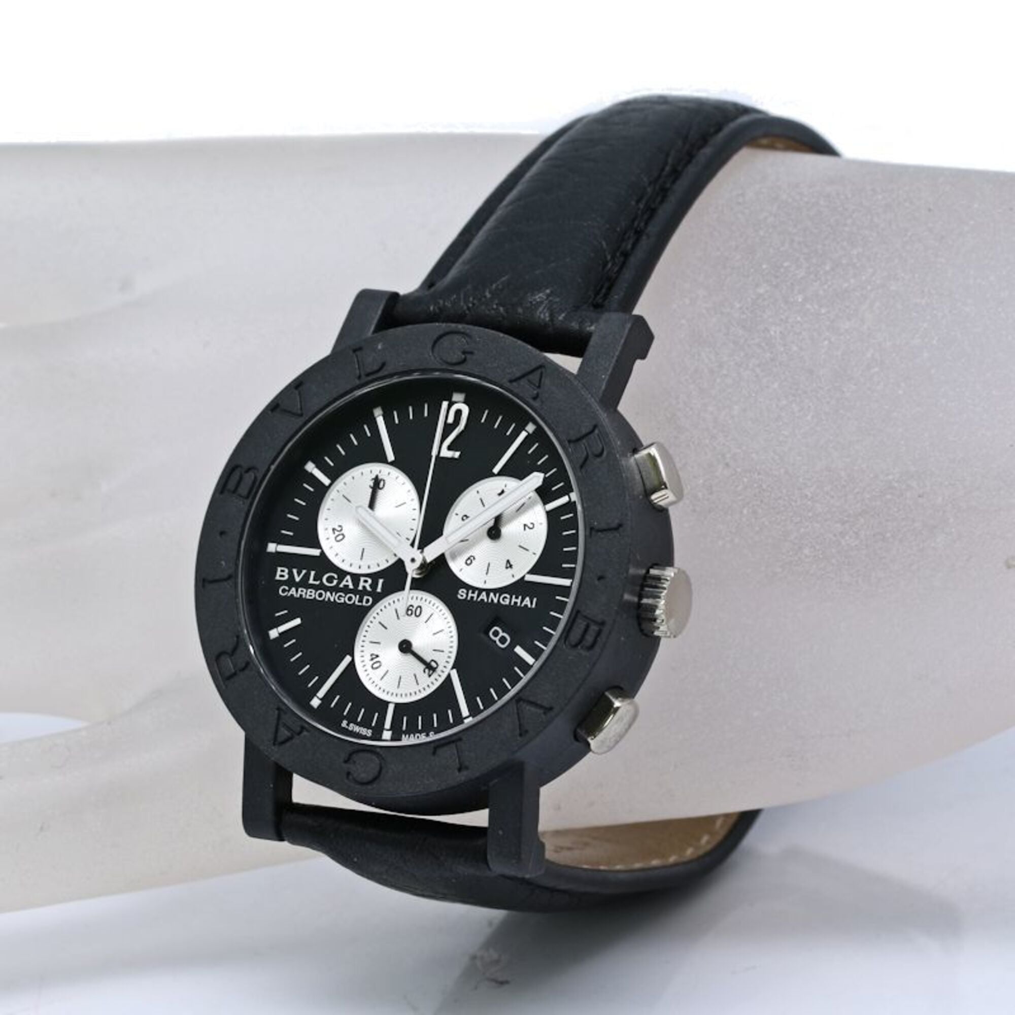 Bulgari Bulgari BBW38CGLDCH/6 BB38CLCH Black Dial 38mm Watch