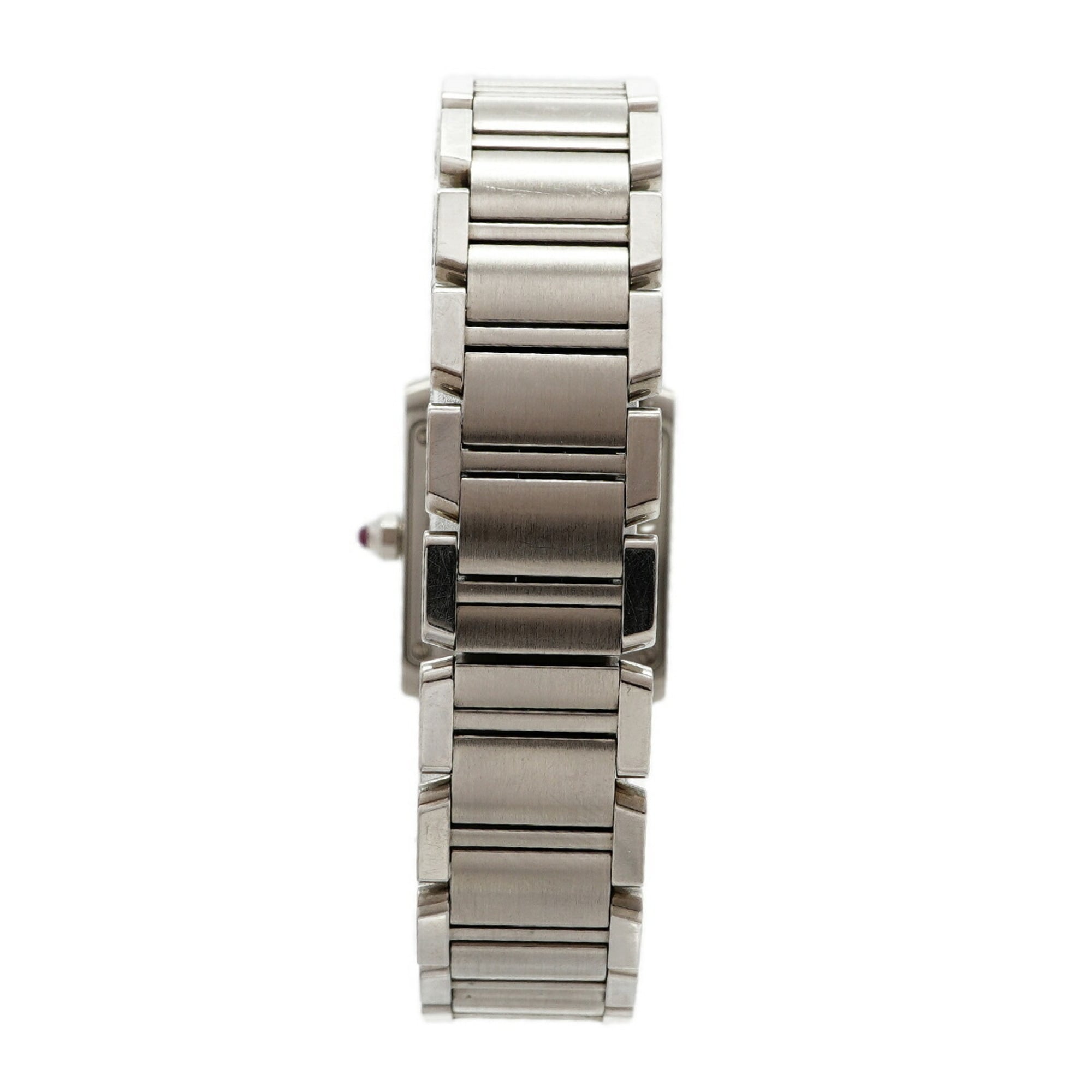 Cartier Tank W51028Q3 Pink Dial 20mm Watch