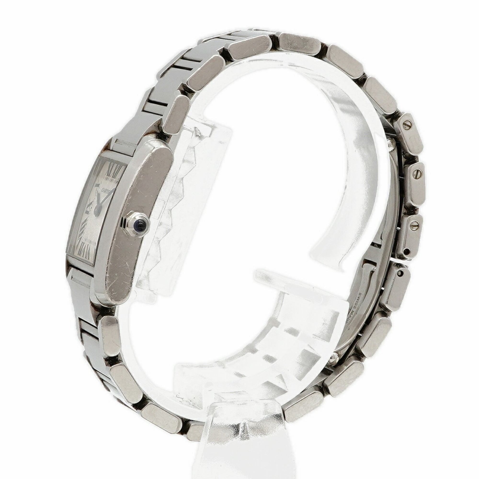 Cartier Tank Française SM W51008Q3 Ivory Dial Women's Watch