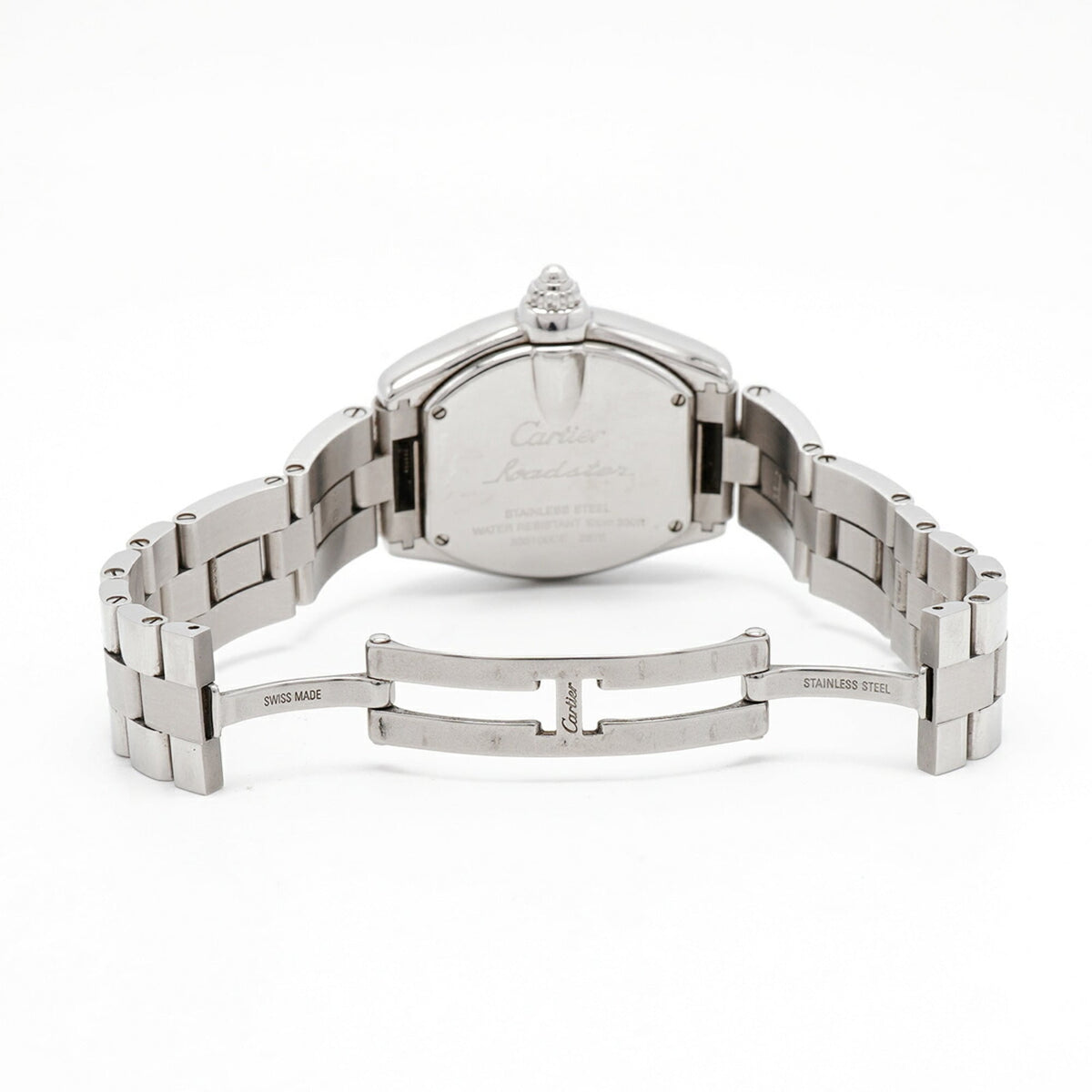 Cartier Roadster SM W62016V3 Silber Zifferblatt 31 mm Uhr