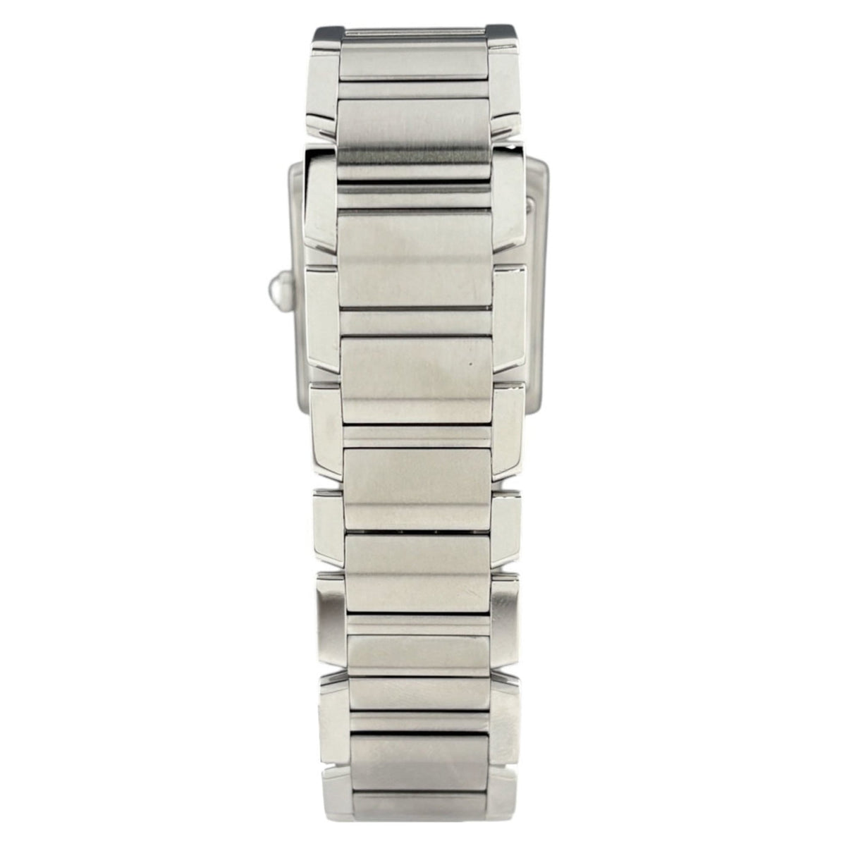 Montre Cartier Tank Française LM W51002Q3, cadran argenté, 28 mm