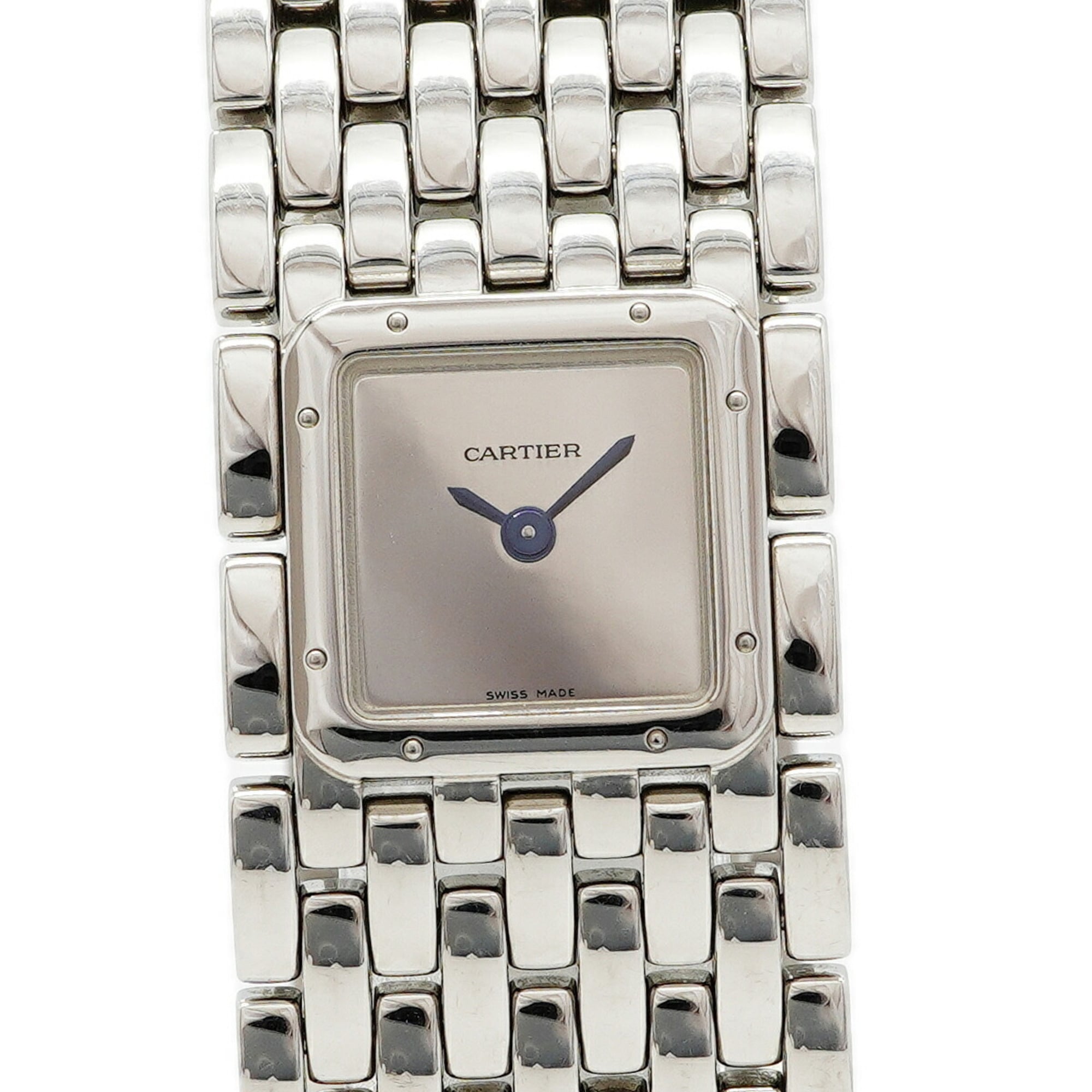 Cartier PanthÃ¨re Ruban LM W61004T9 Silver Dial Wo