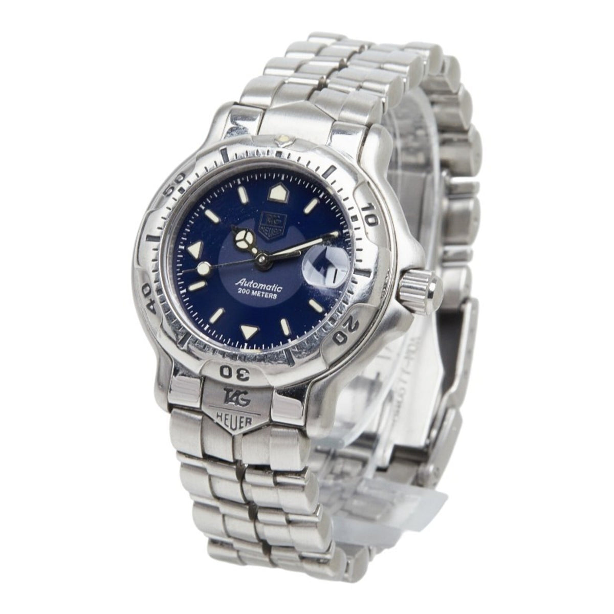 TAG Heuer 6000 Series WH2313-K1 Navy Dial 29mm Watch