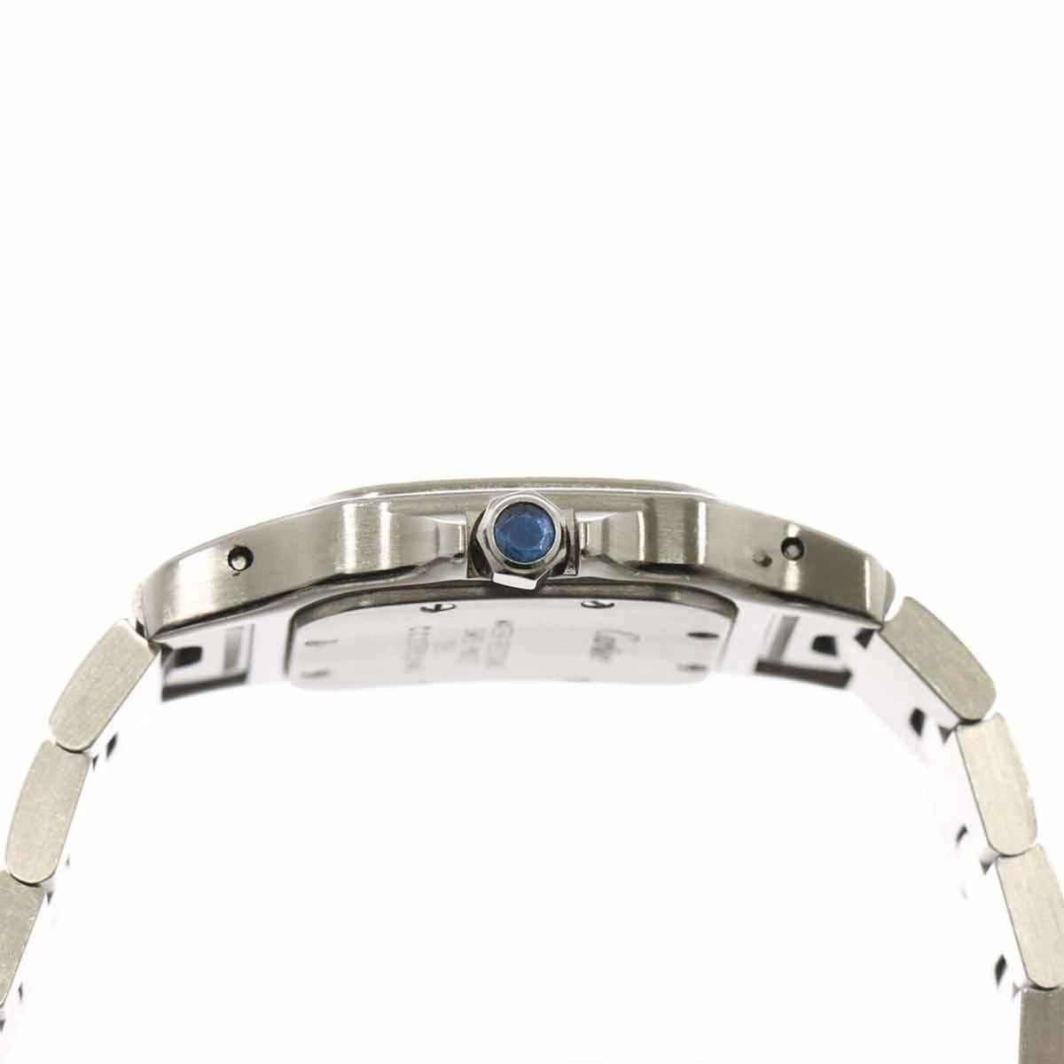 Cartier Santos Galbee SM W20017D6 Ivory Dial 23mm Watch