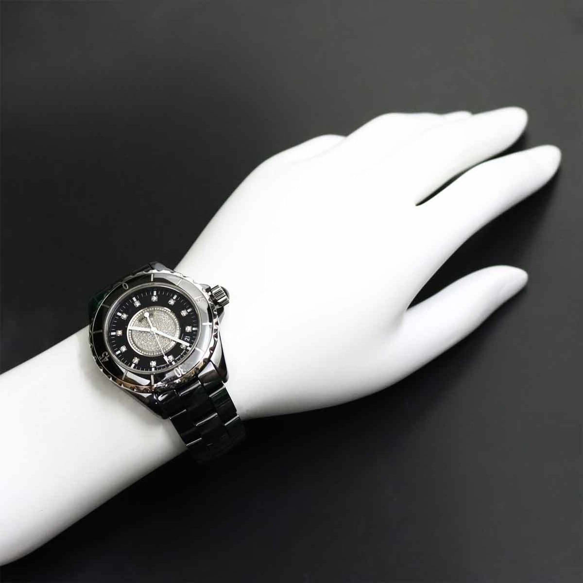Chanel J12 H1757 Black Dial 39mm Watch