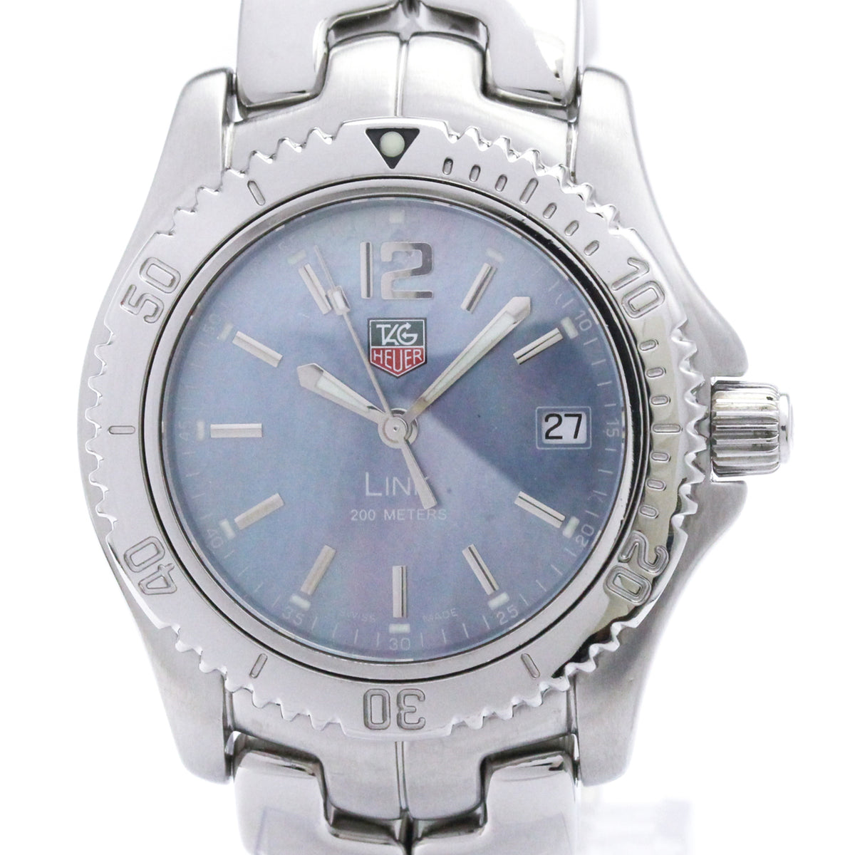 TAG Heuer Link WT121L Blaues Zifferblatt 36 mm Uhr