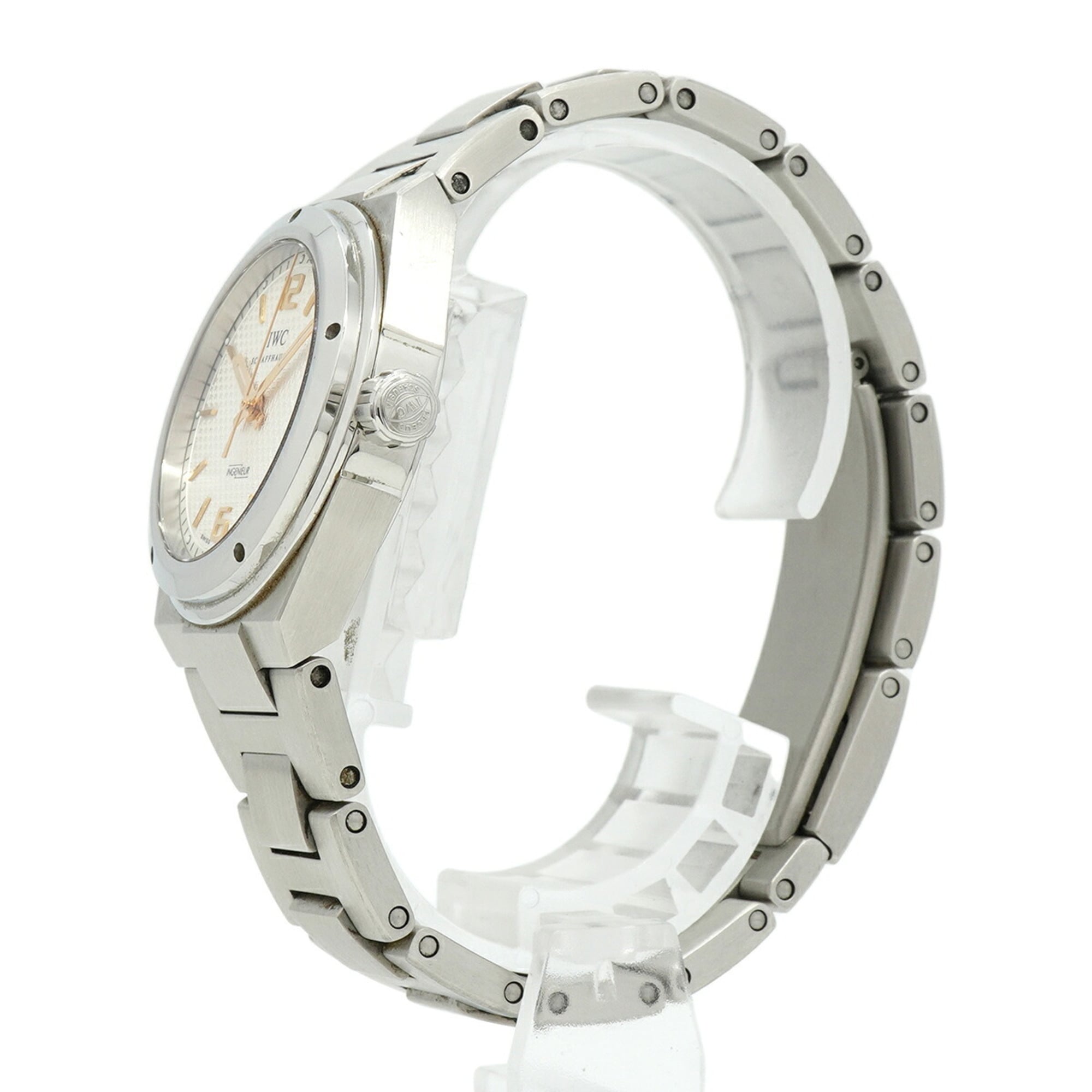 Montre IWC Schaffhausen Ingenieur Midsize IW451503, cadran argenté, 33 mm
