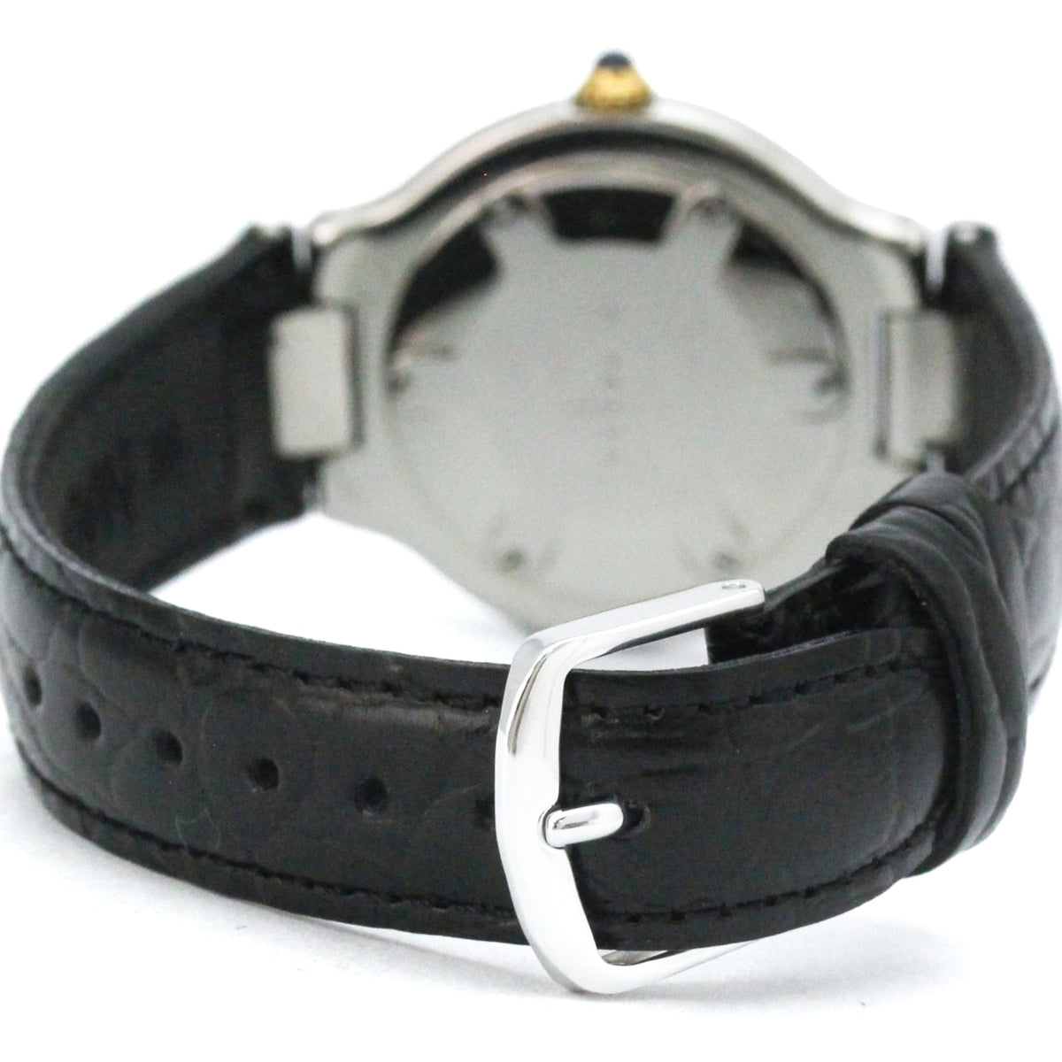 Cartier Must W1005221 horloge met zilveren wijzerplaat, 31 mm