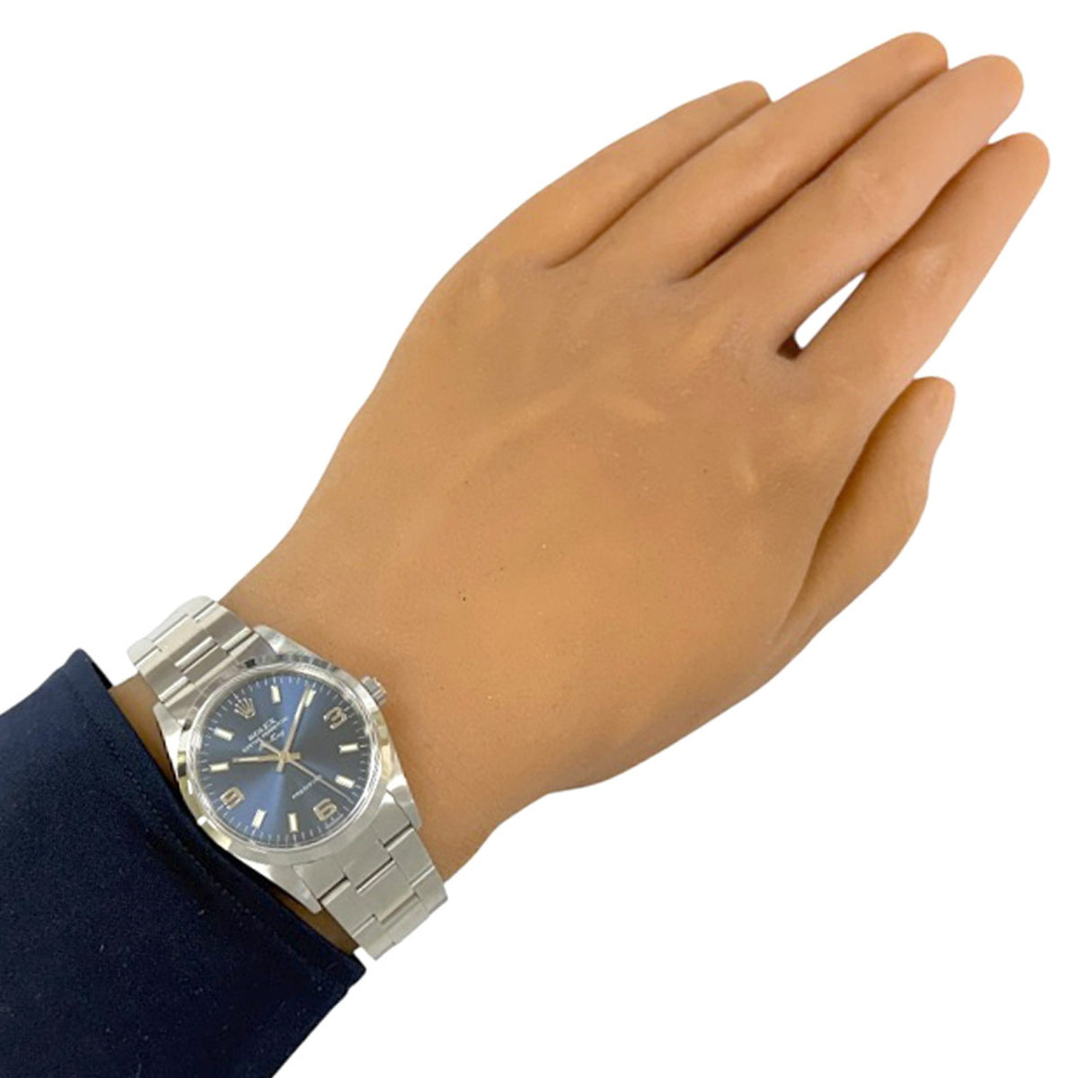 Rolex Air-King Oyster Perpetual 14000 Blue Dial 34mm Watch