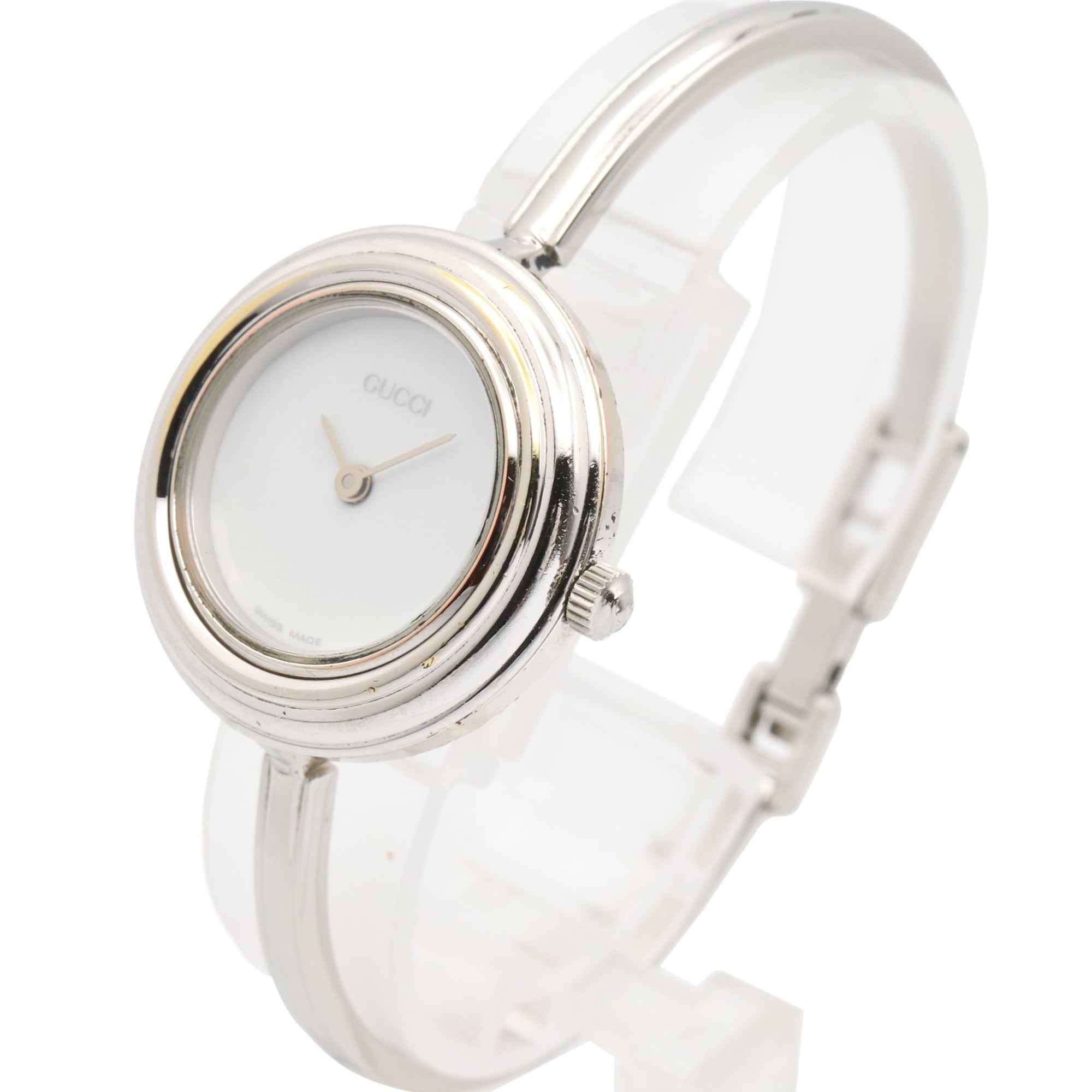 Gucci - 11/12.2 White Dial Stainless steel 25mm Watch