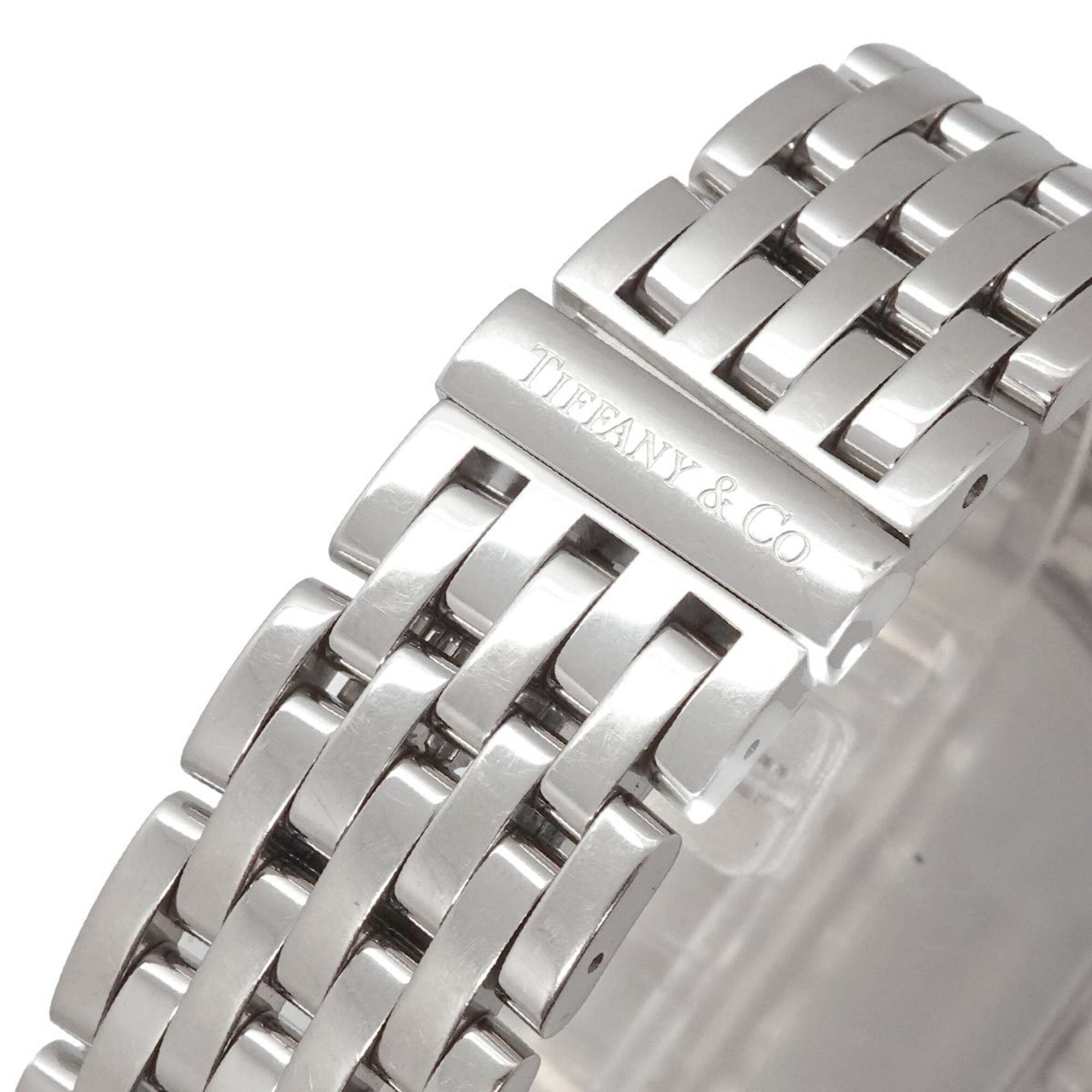 Tiffany & Co. Mark Coupe Date Silver Small Seconds Quartz