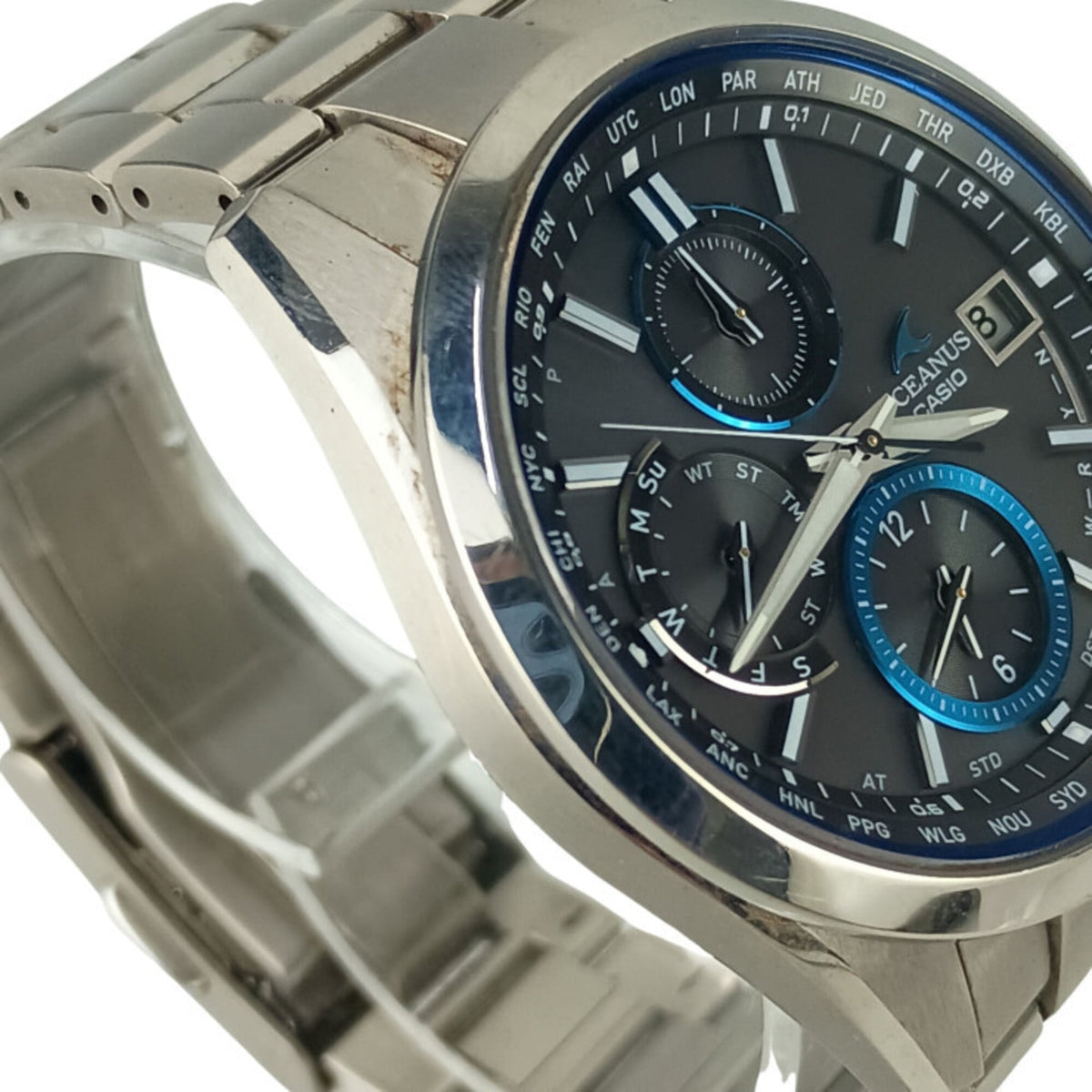 Casio OCEANUS Classic Line OCW-T2600-1AJF Schwarz Zifferblatt 42 mm Uhr