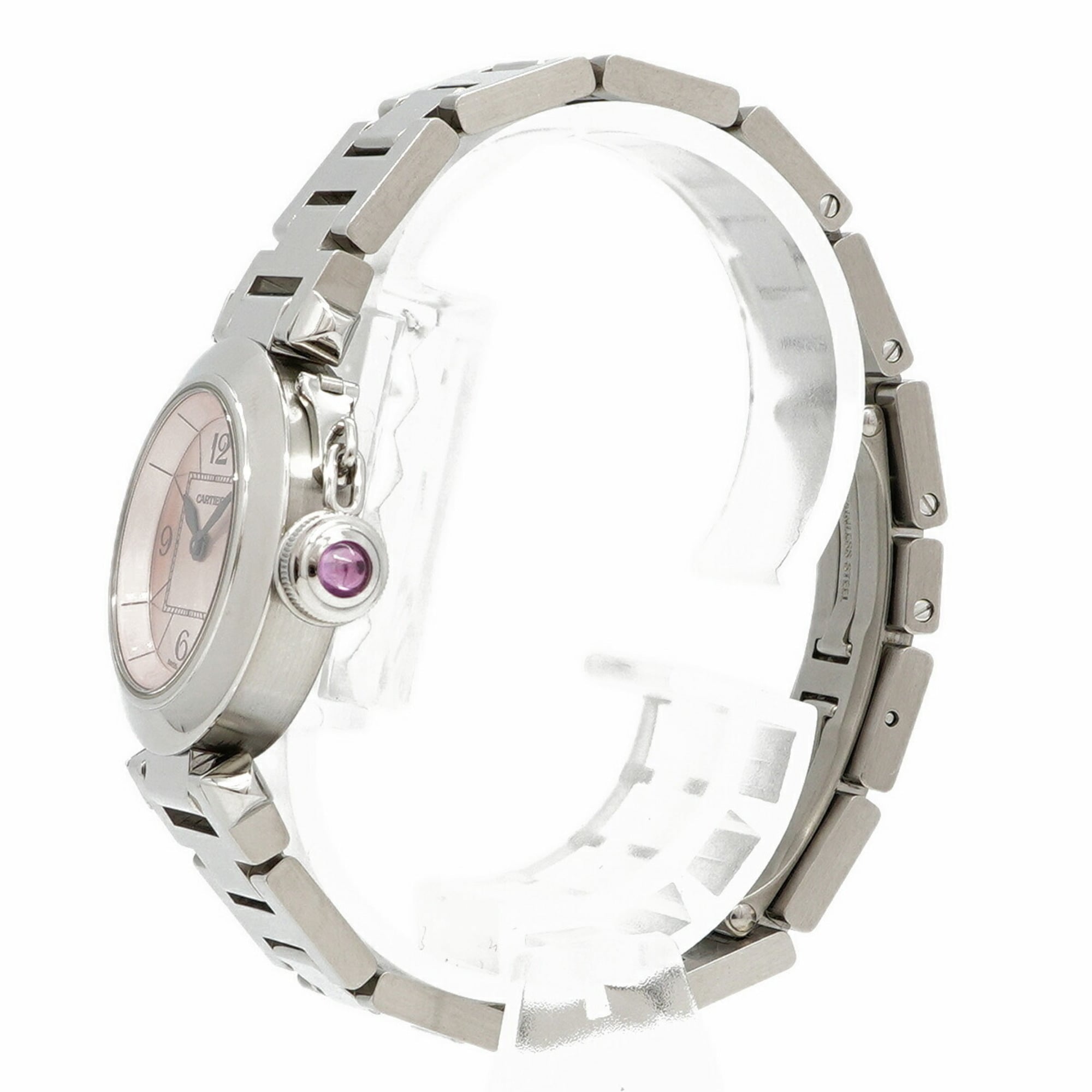 Cartier Miss Pasha W3140008 Pink Dial Women's Watch