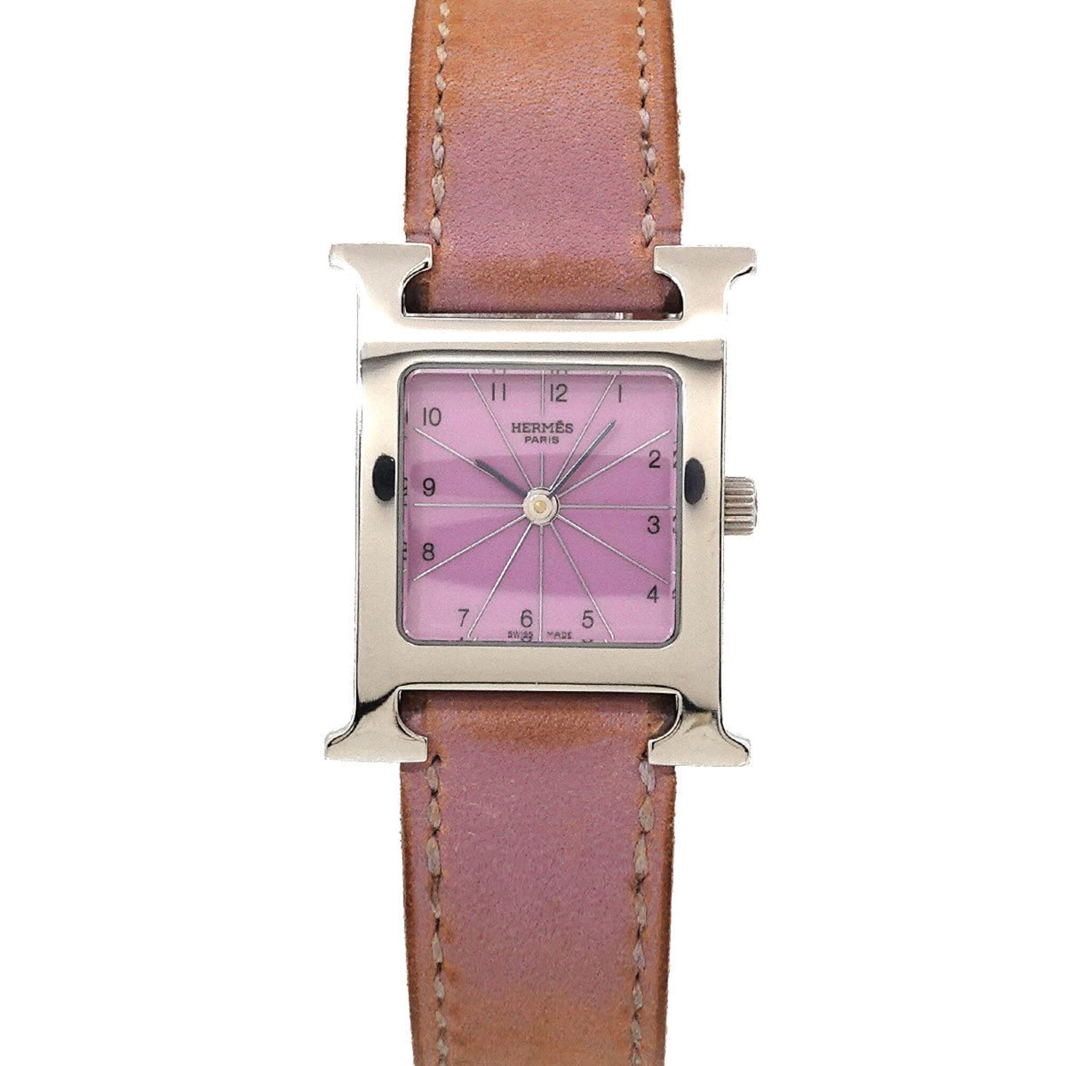 Montre Hermès H-GZl1ldz4 à cadran bleu, 21 mm