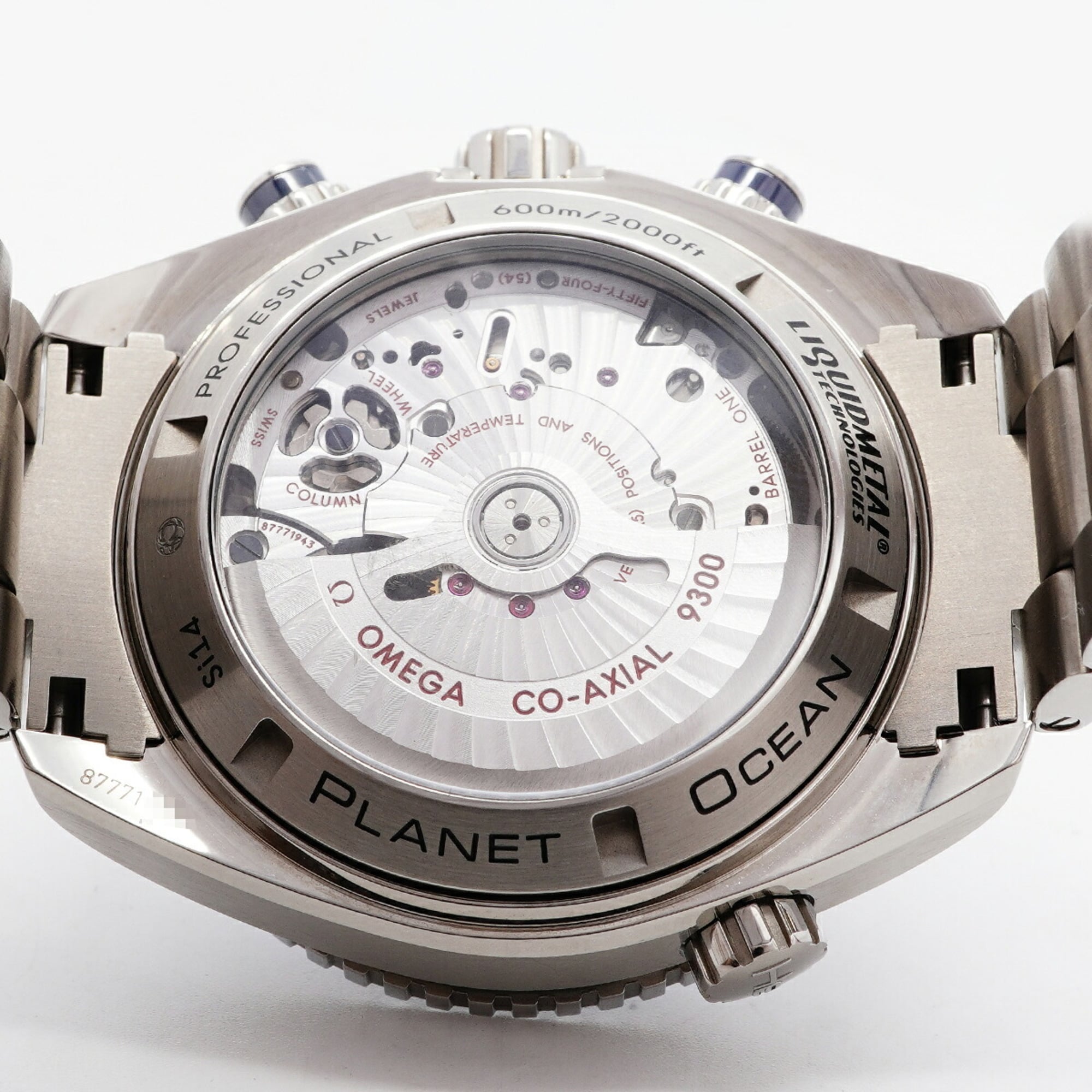 Omega Seamaster Planet Ocean Chrono 232.90.46.51.03.001 Blue Dial 45mm Watch