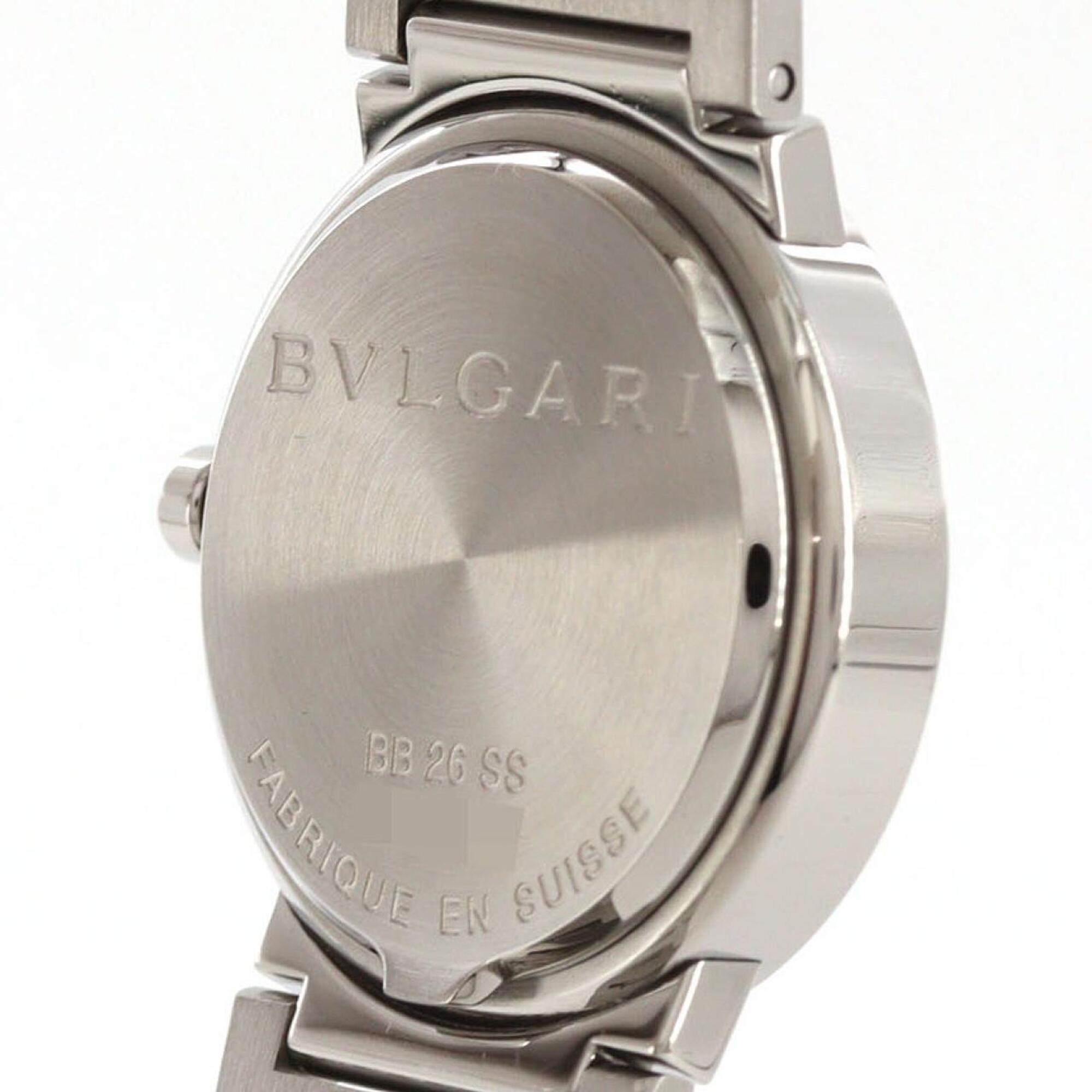 Bulgari Bvlgari BB26SS/12 Black Dial 26mm Watch