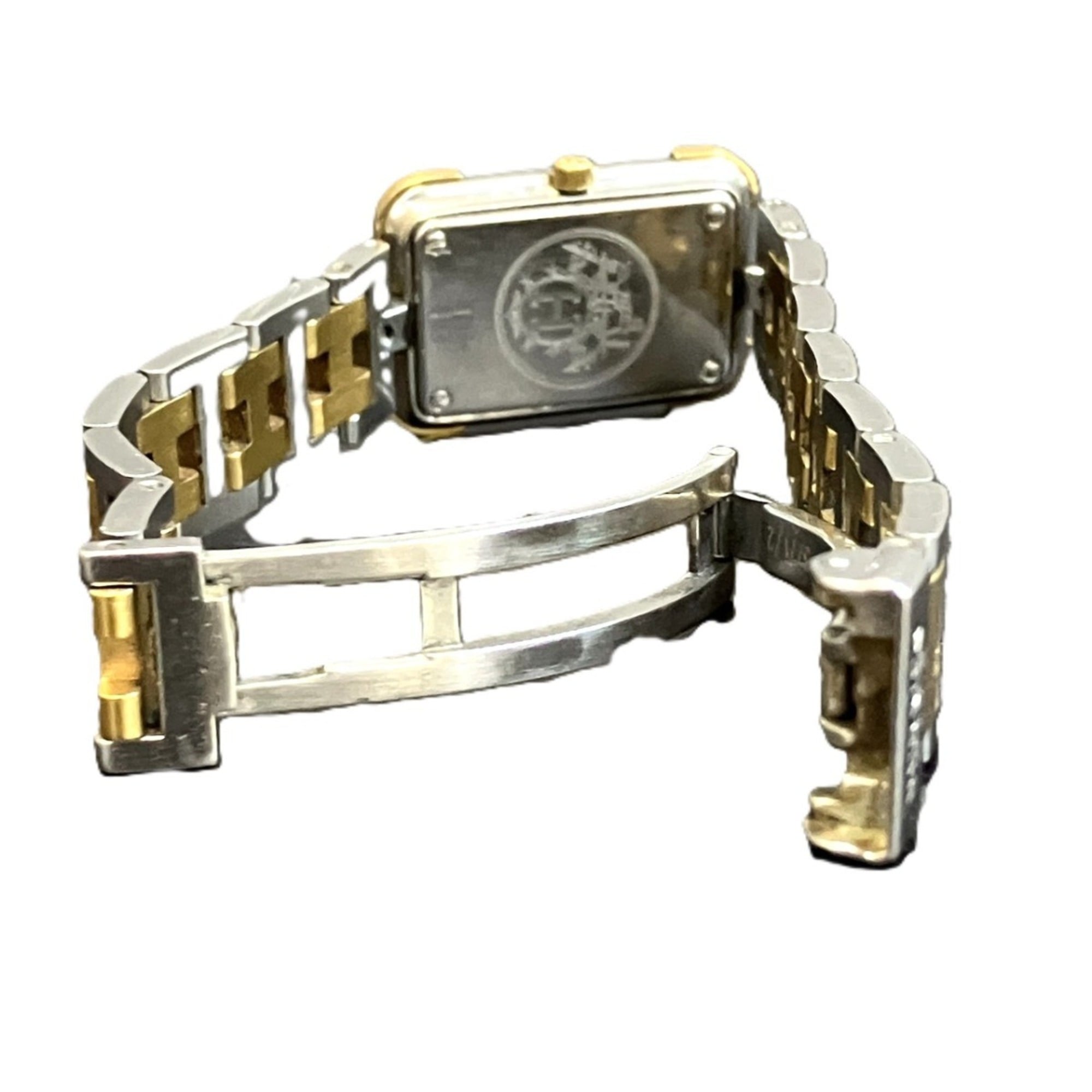 Hermes Cloajour CR1.240 Gold Dial 18mm Watch