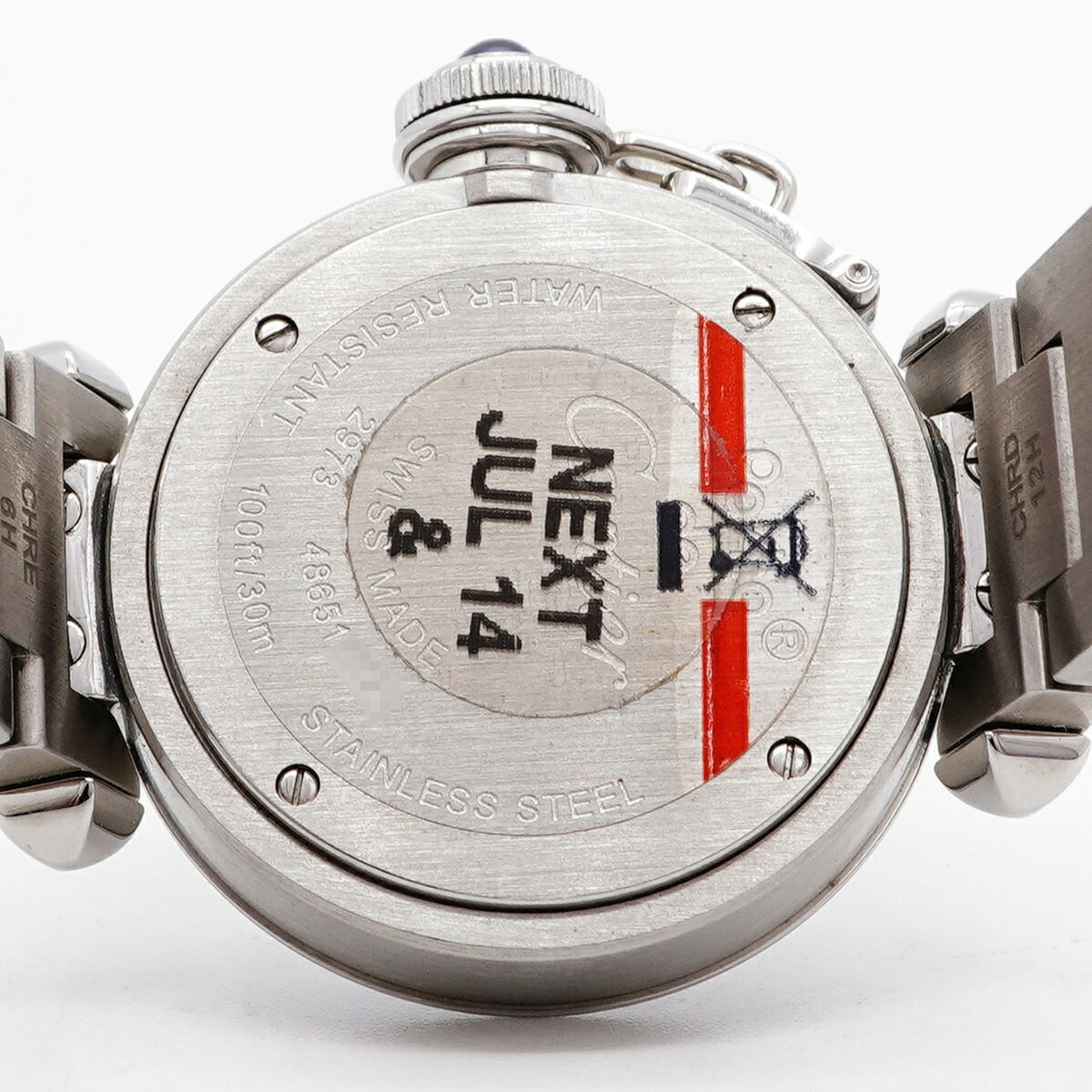 Cartier Miss Pasha W3140007 Silber Zifferblatt 26 mm Uhr