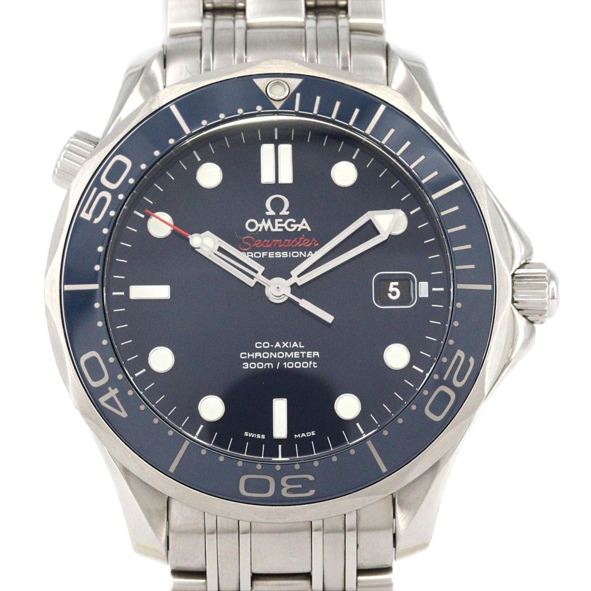 Omega Seamaster Diver 300M 212.30.41.20.03.001 Blue Dial 41mm Watch