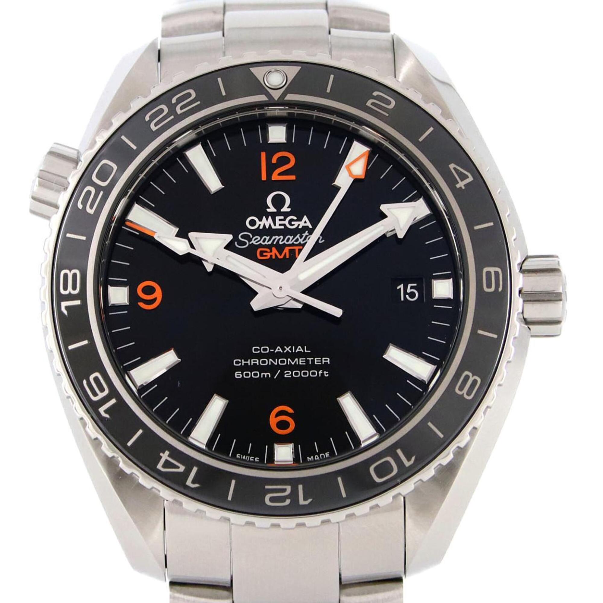 Montre Omega Planet Ocean Gmt 232.30.44.22.01.002 Noir, cadran de 44 mm