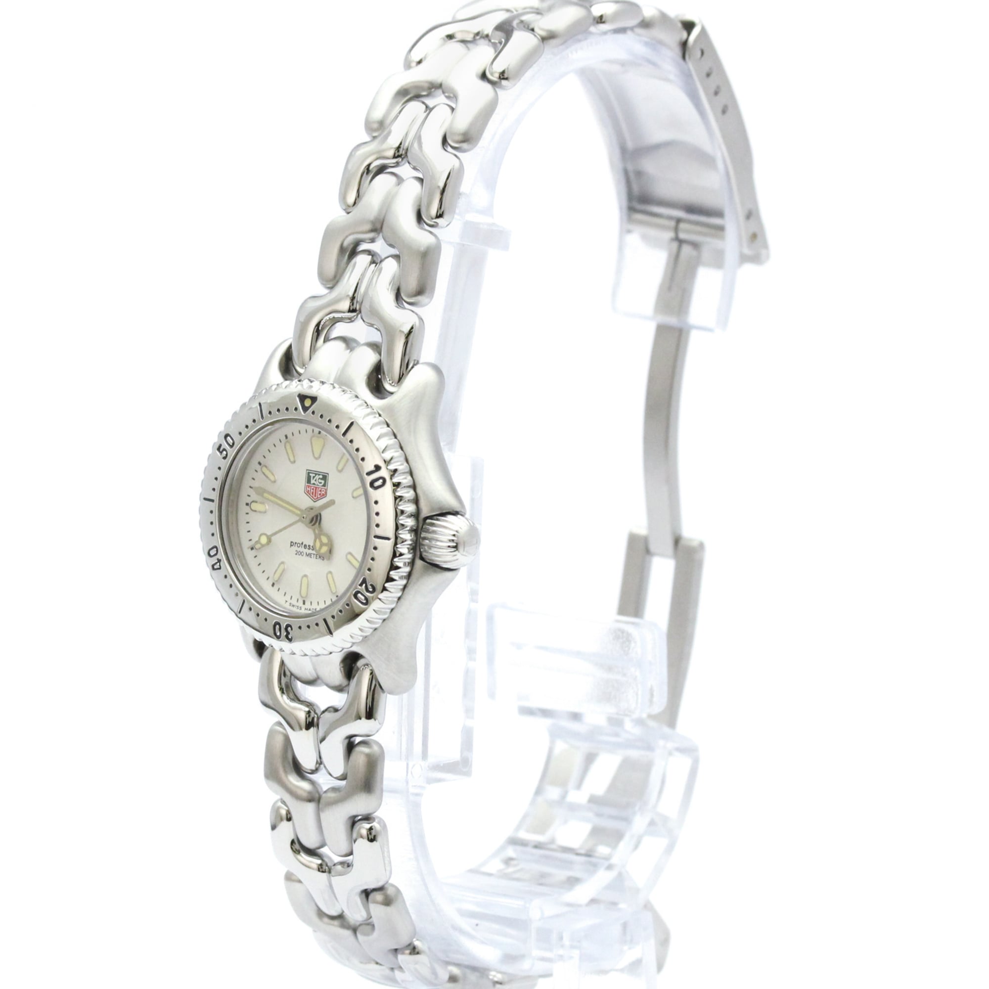 TAG Heuer Sel WG1412 White Dial 24mm Watch
