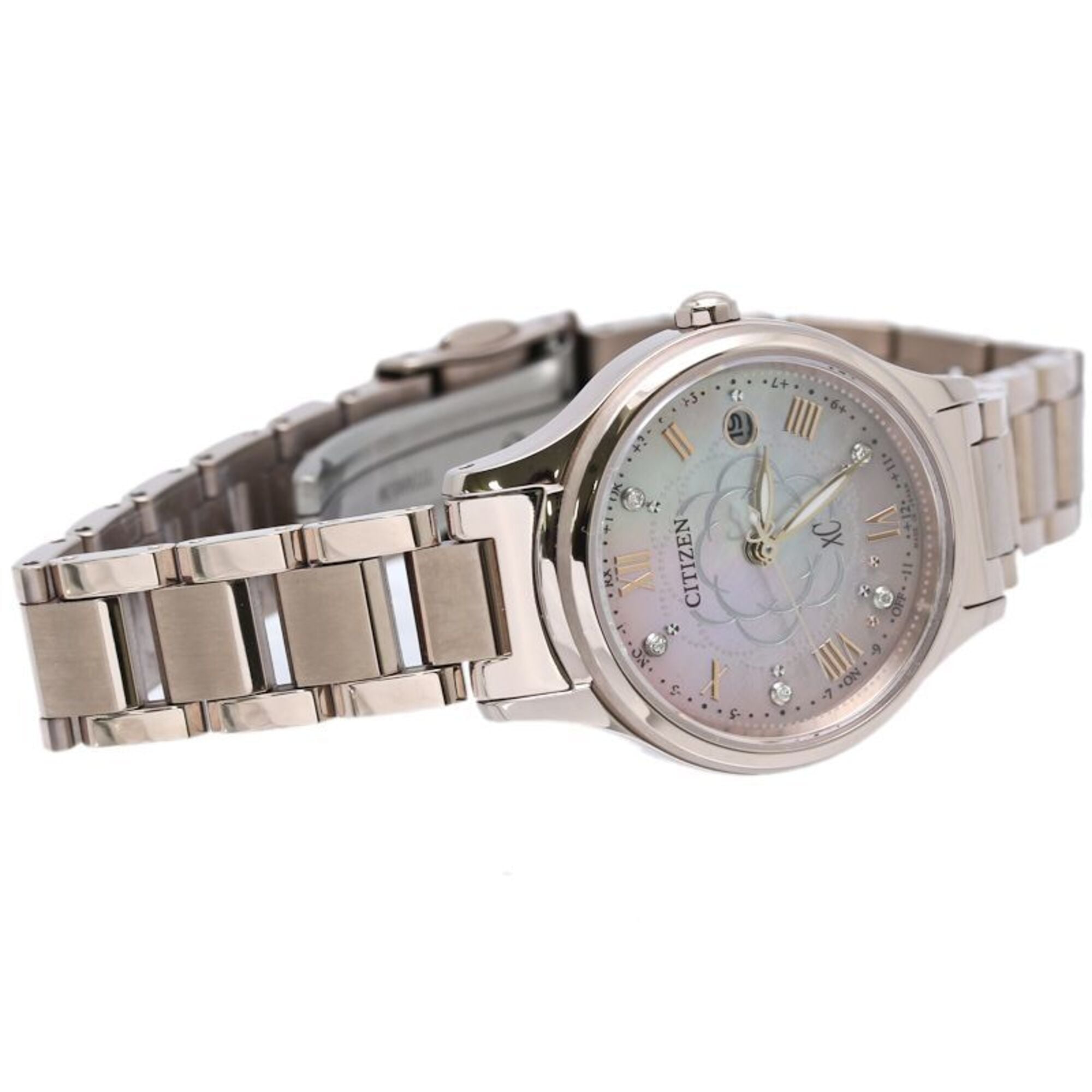 CITIZEN XC Cross Sea Hikari-collectie Sakura ES9498-69N Limited Edition titanium dameshorloge /40415