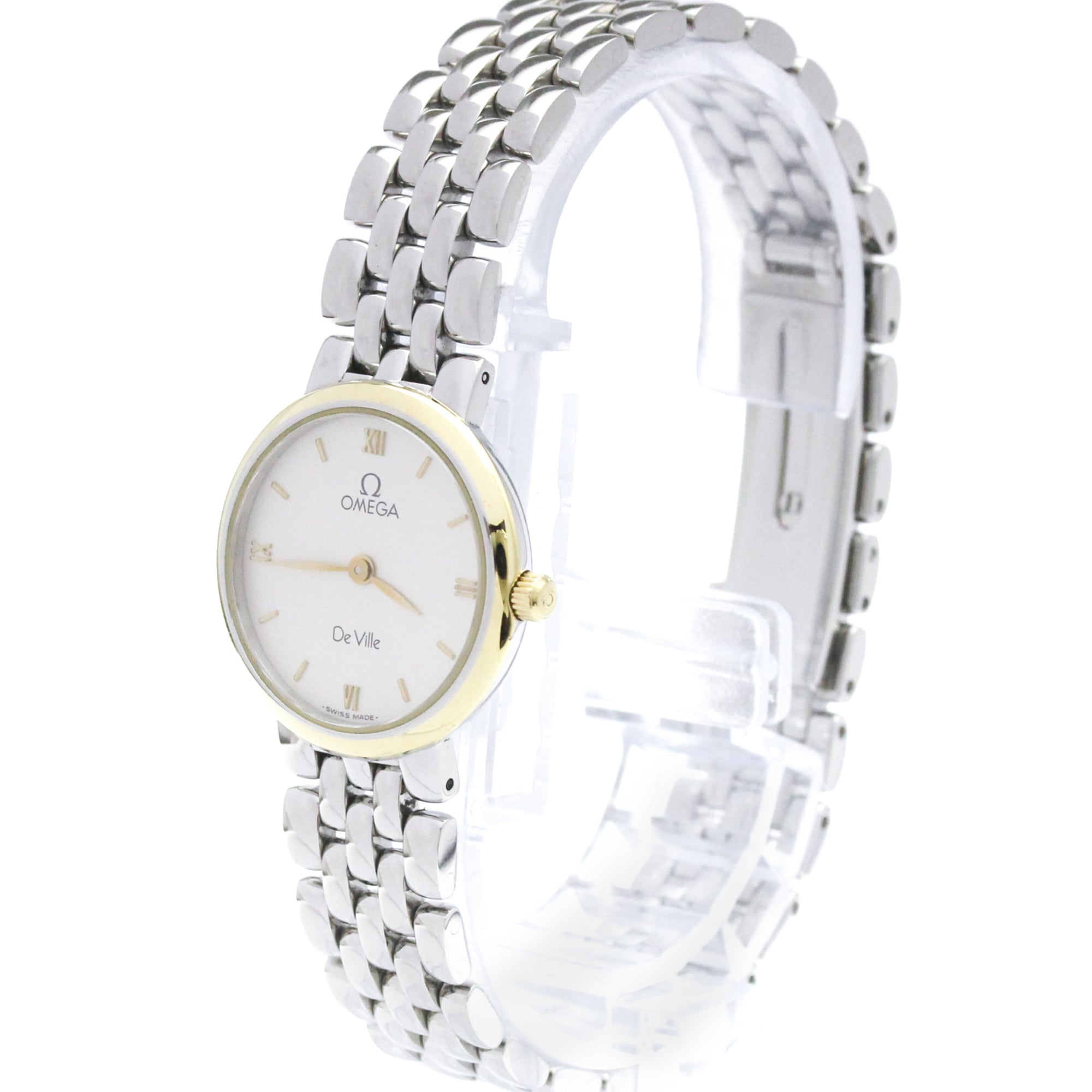 Montre Omega De Ville 7951111, cadran argenté, 23 mm
