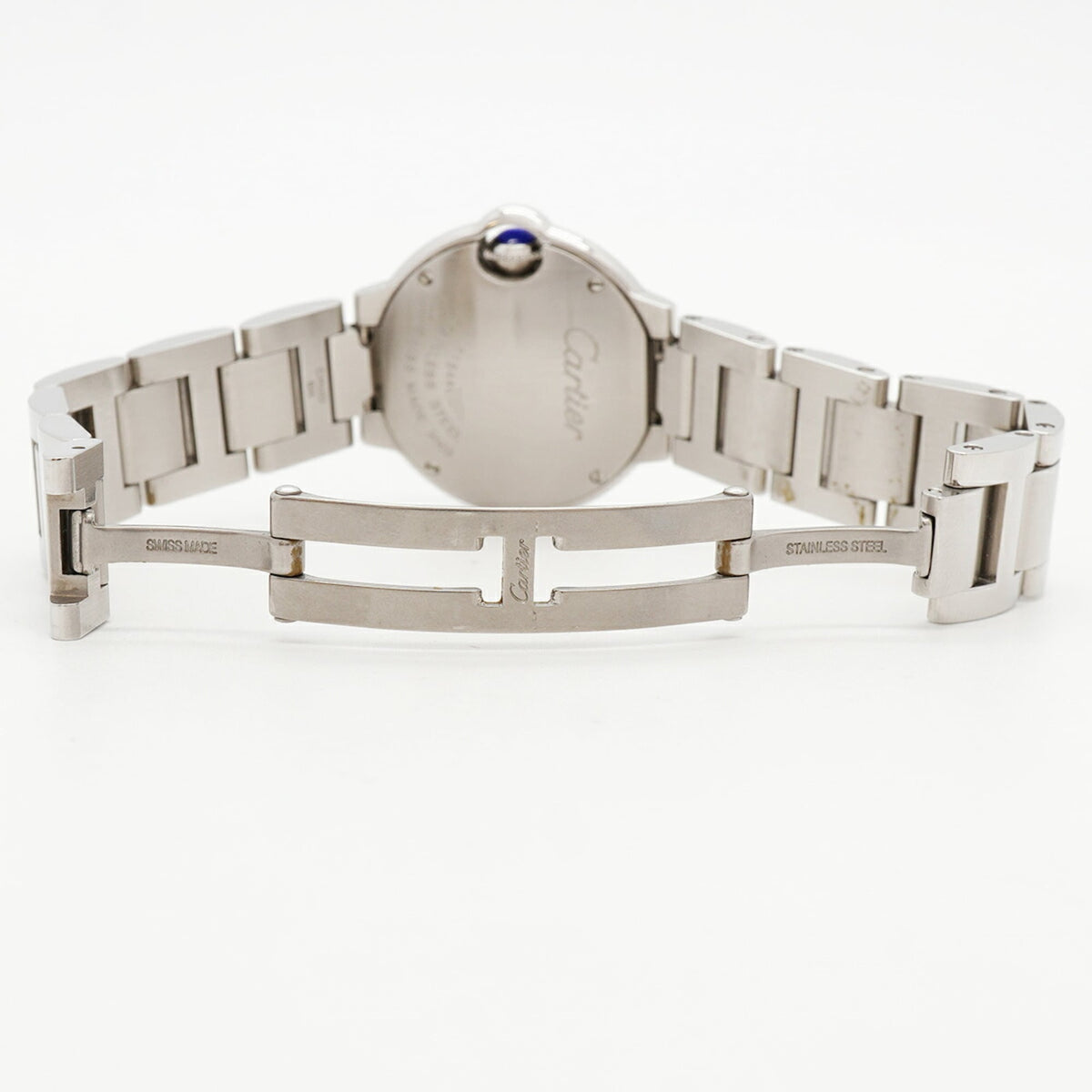 Cartier Ballon Bleu SM W69010Z4 Silber Zifferblatt 28 mm Uhr